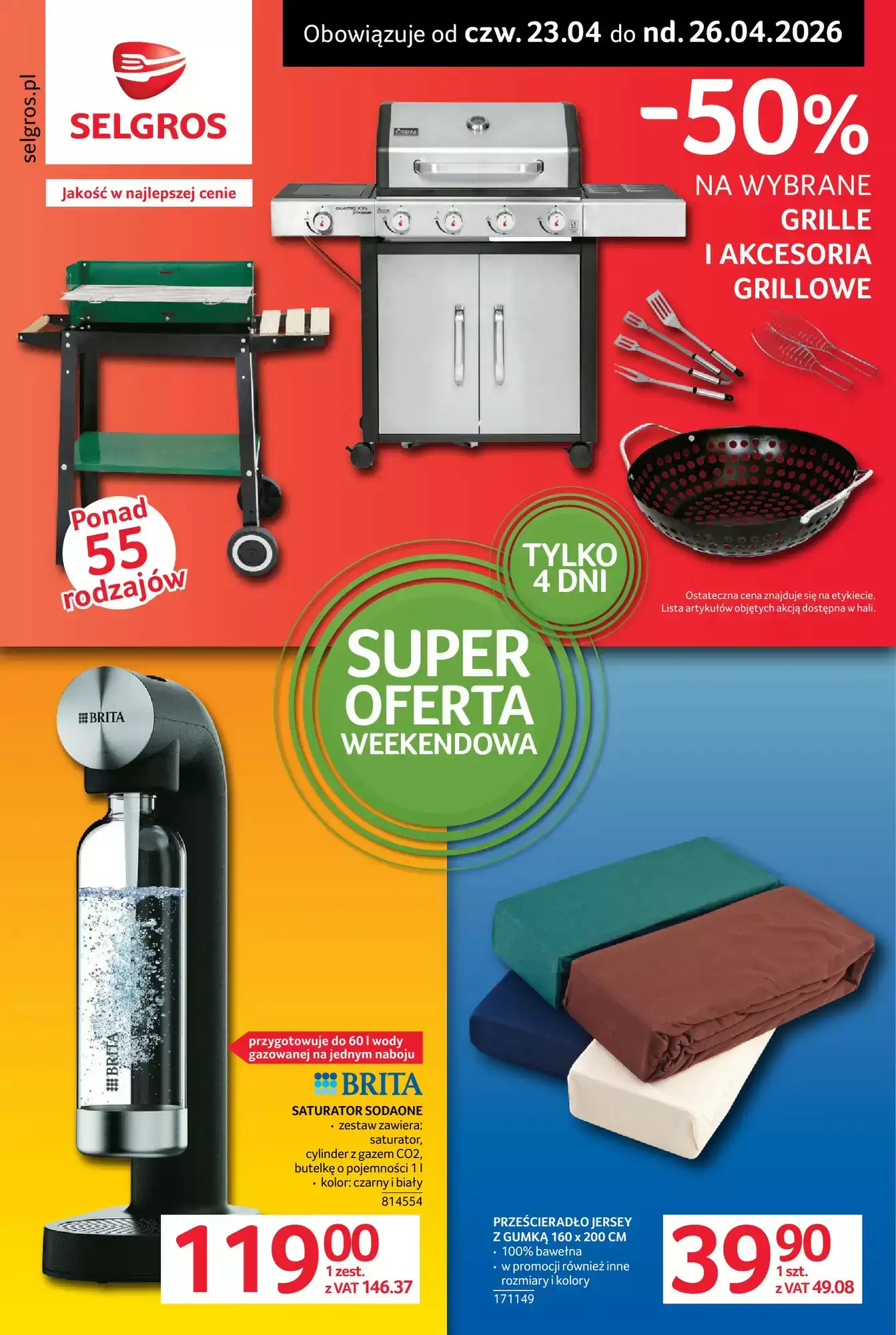 Selgros Gazetka 23.04.2026 - 26.04.2026