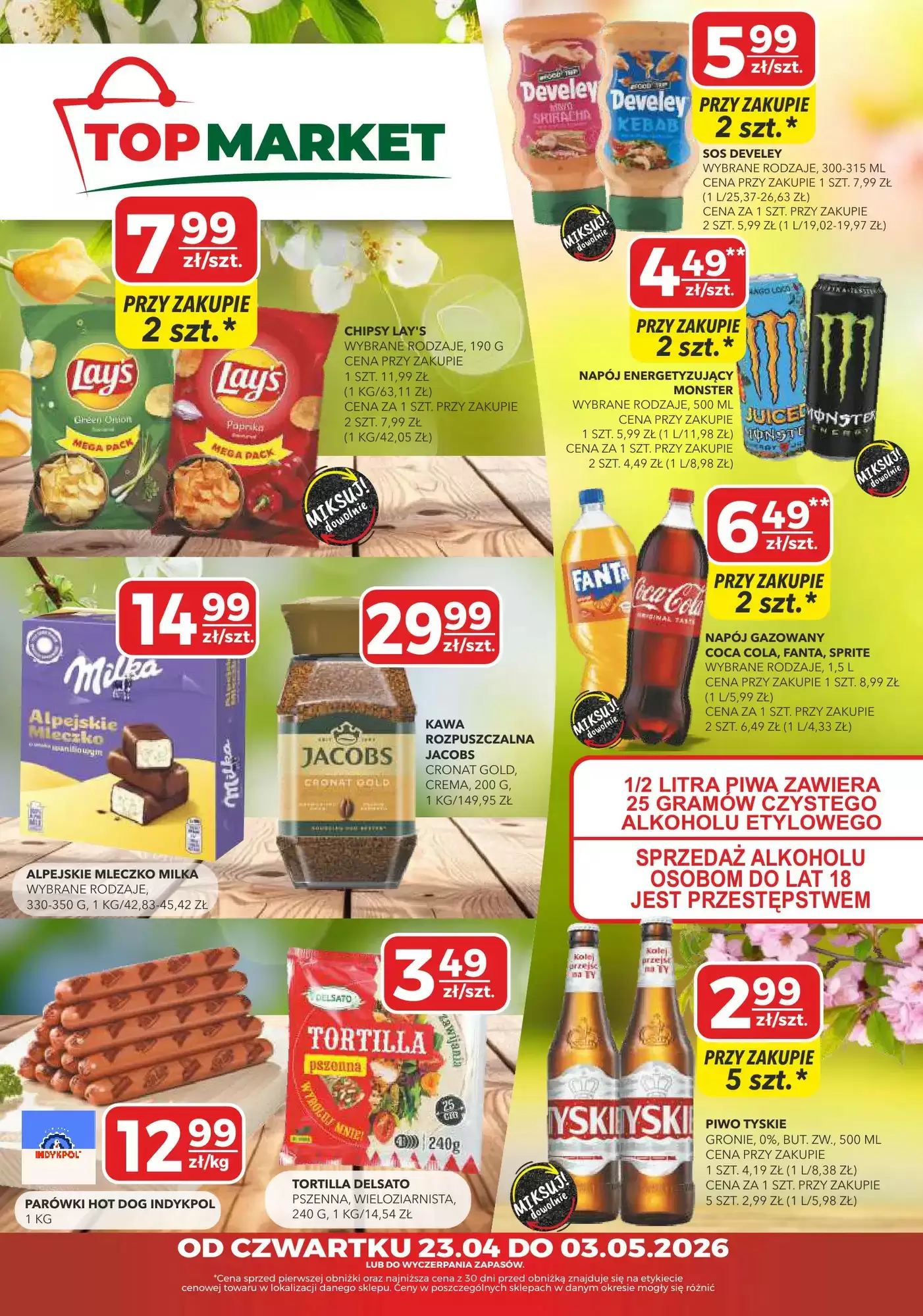 Top Market Gazetka 23.04.2026 - 03.05.2026