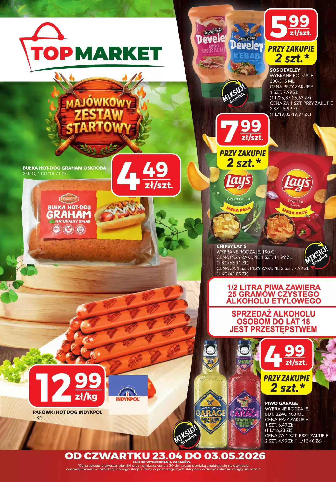 Top Market Gazetka 23.04.2026 - 03.05.2026