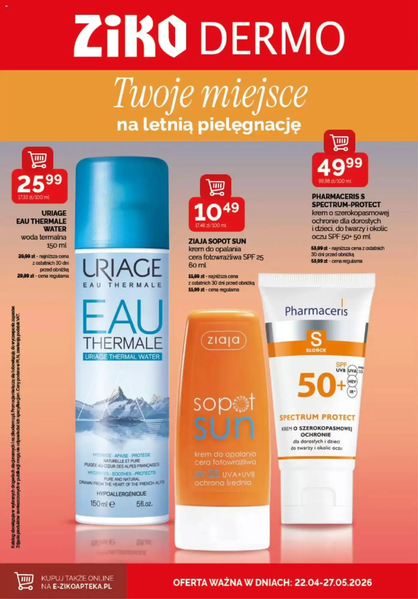 Ziko Dermo Gazetka 22.04.2026 - 27.05.2026