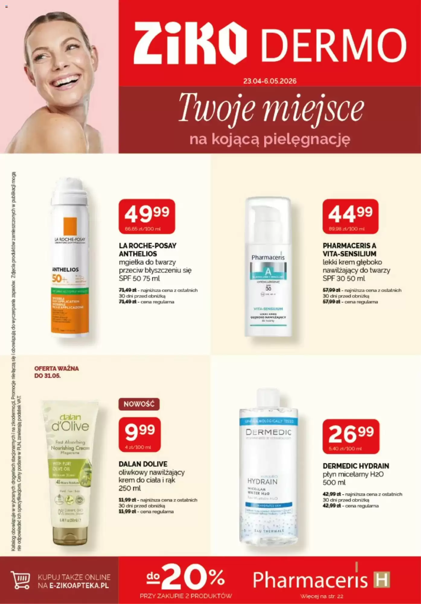 Ziko Dermo Gazetka 23.04.2026 - 06.05.2026
