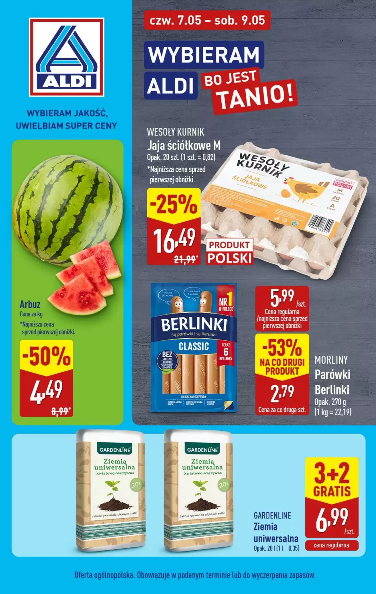 Aldi Gazetka 07.05.2026 - 09.05.2026