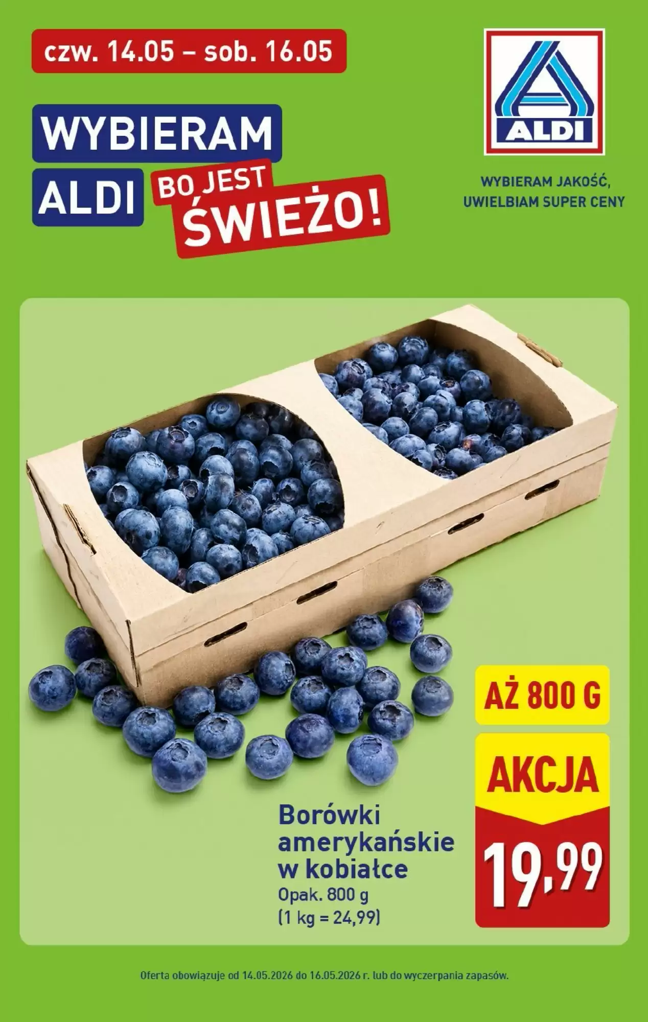 Aldi Gazetka 14.05.2026 - 16.05.2026