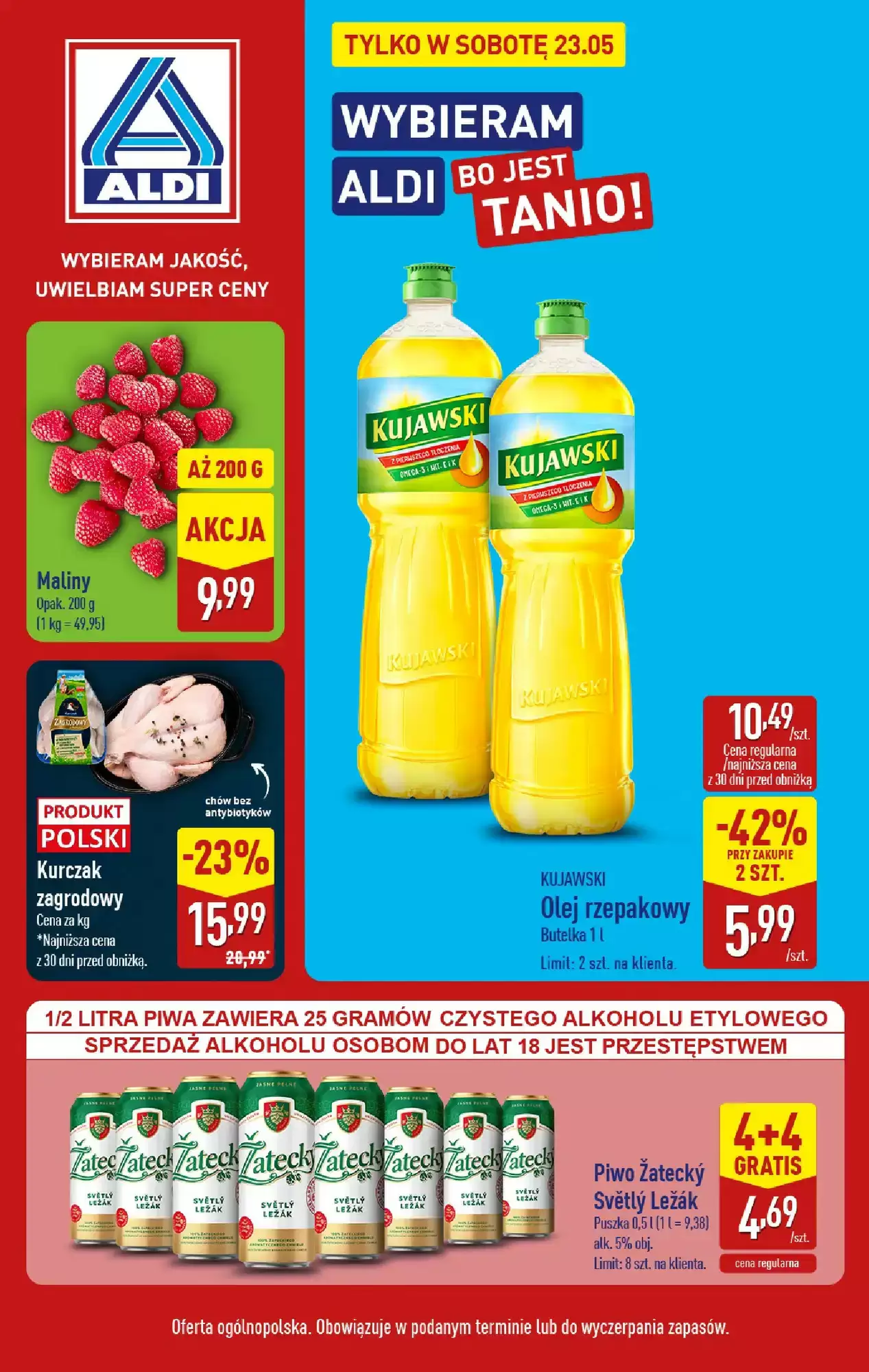 Aldi Gazetka 23.05.2026 - 23.05.2026