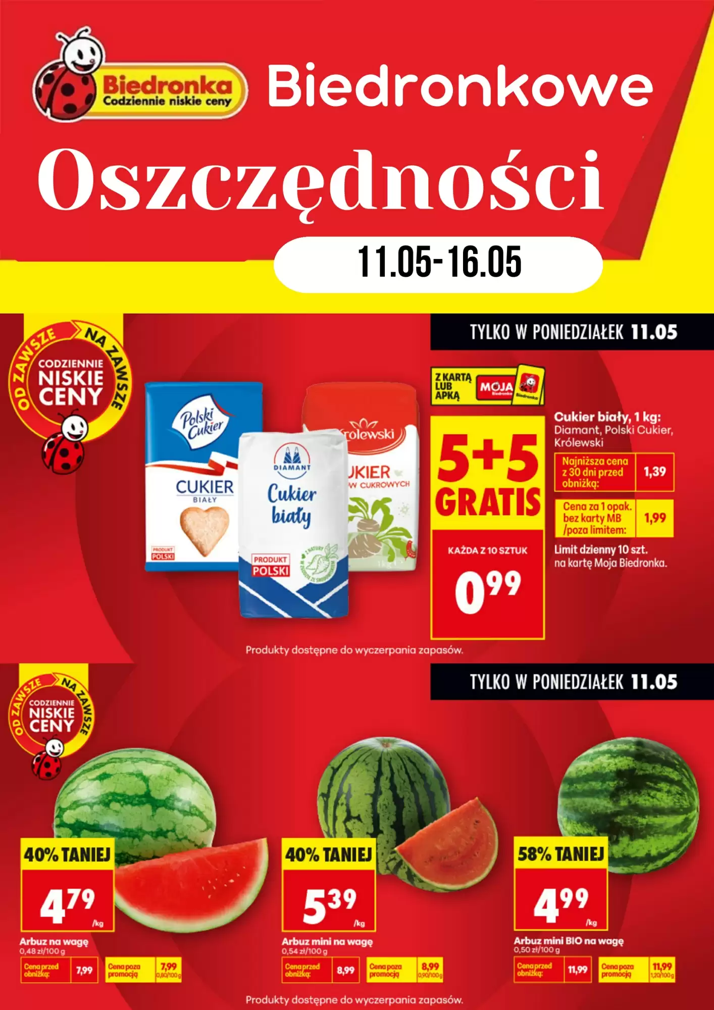 Biedronka Gazetka 11.05.2026 - 16.05.2026