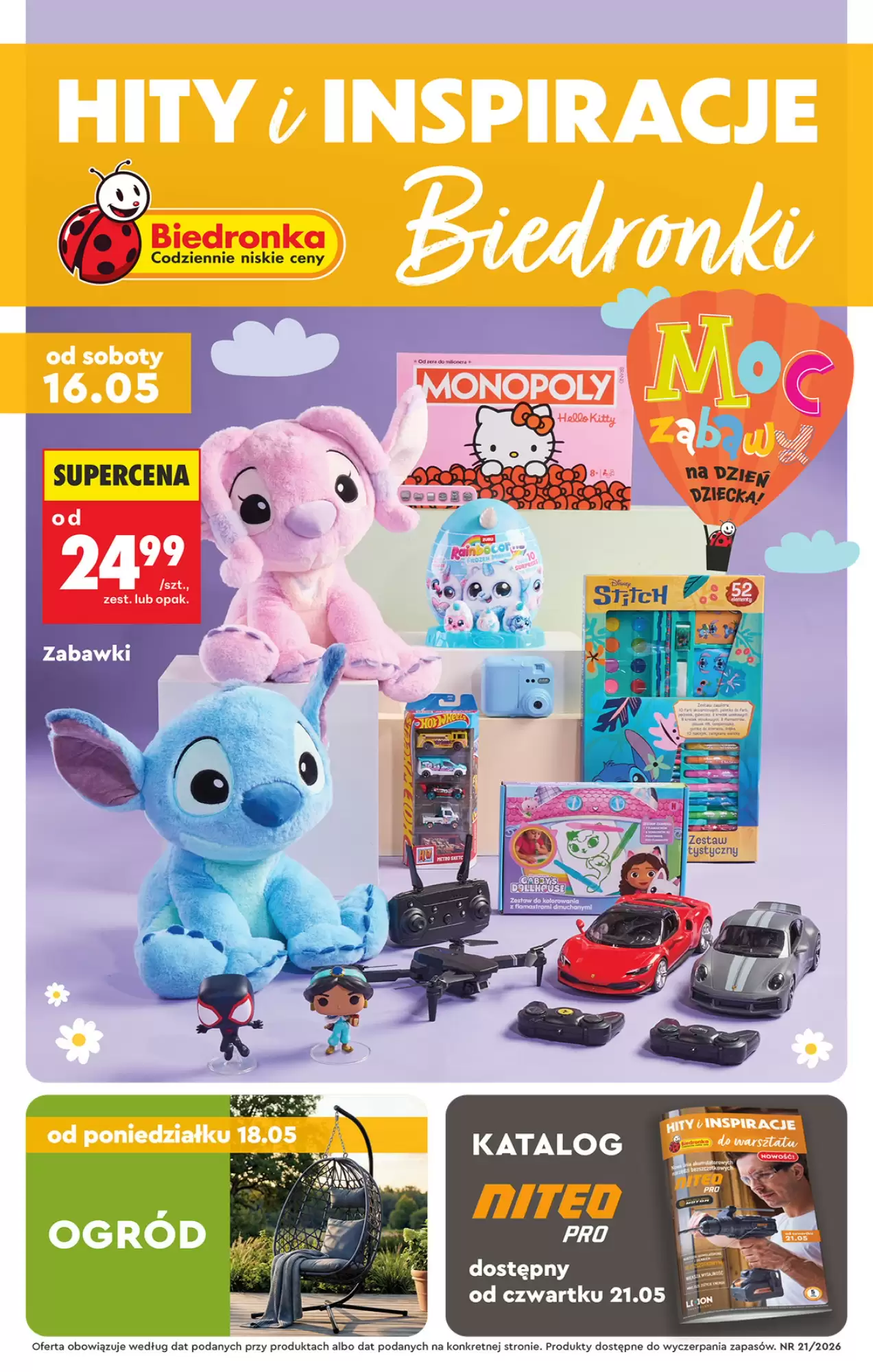 Biedronka Gazetka 16.05.2026 - 31.05.2026