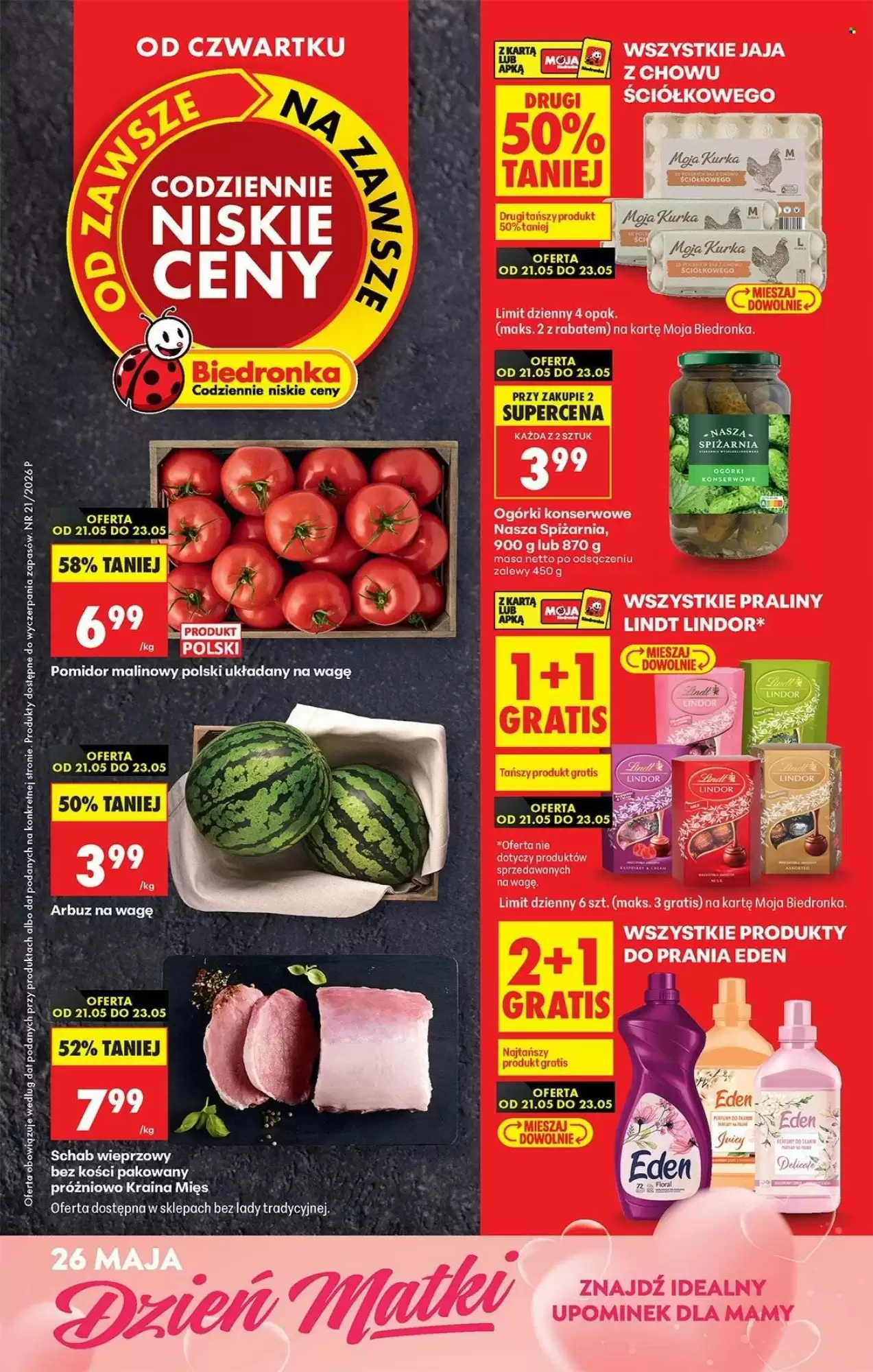 Biedronka Gazetka 21.05.2026 - 23.05.2026