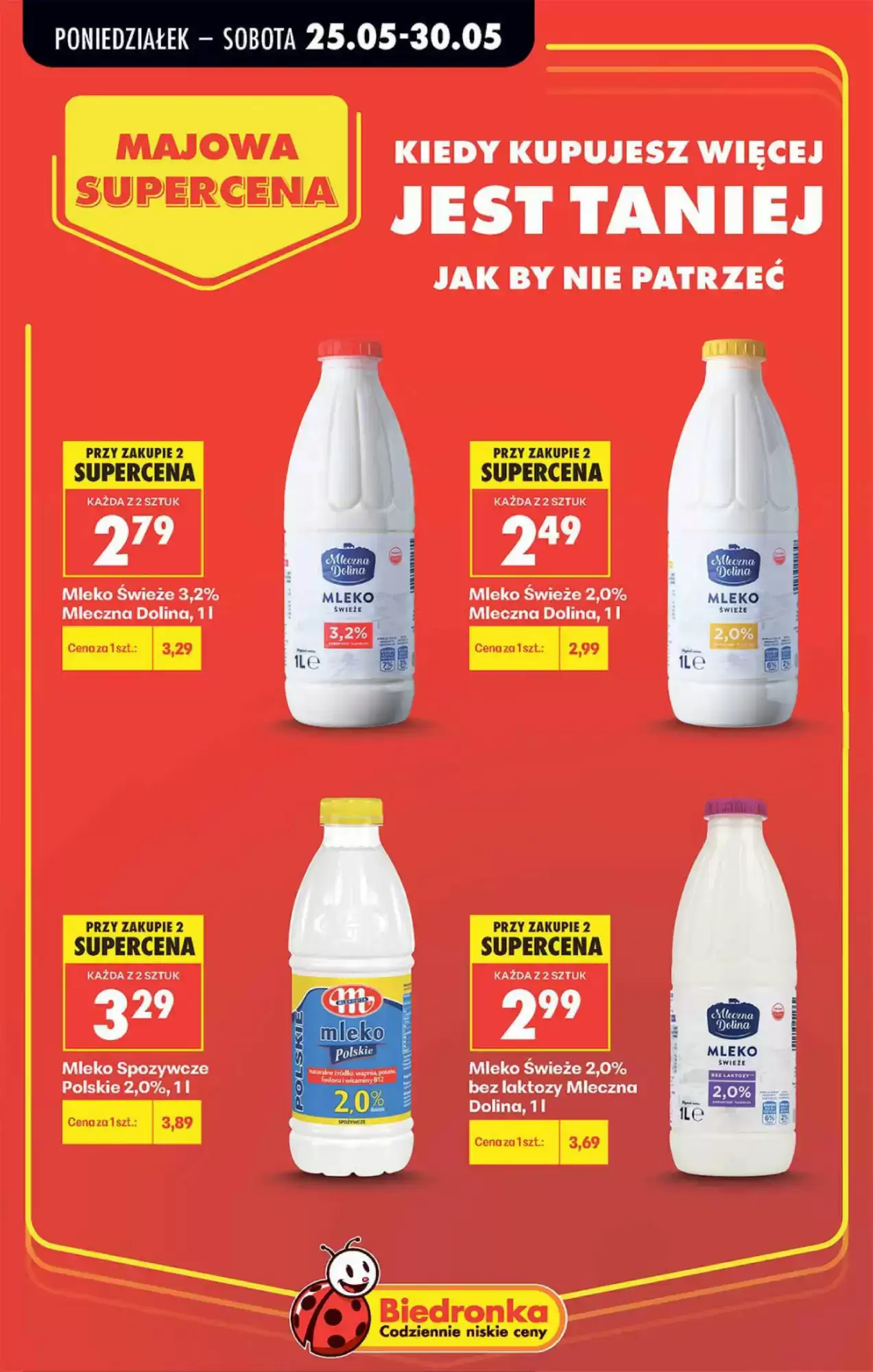 Biedronka Gazetka 25.05.2026 - 30.05.2026