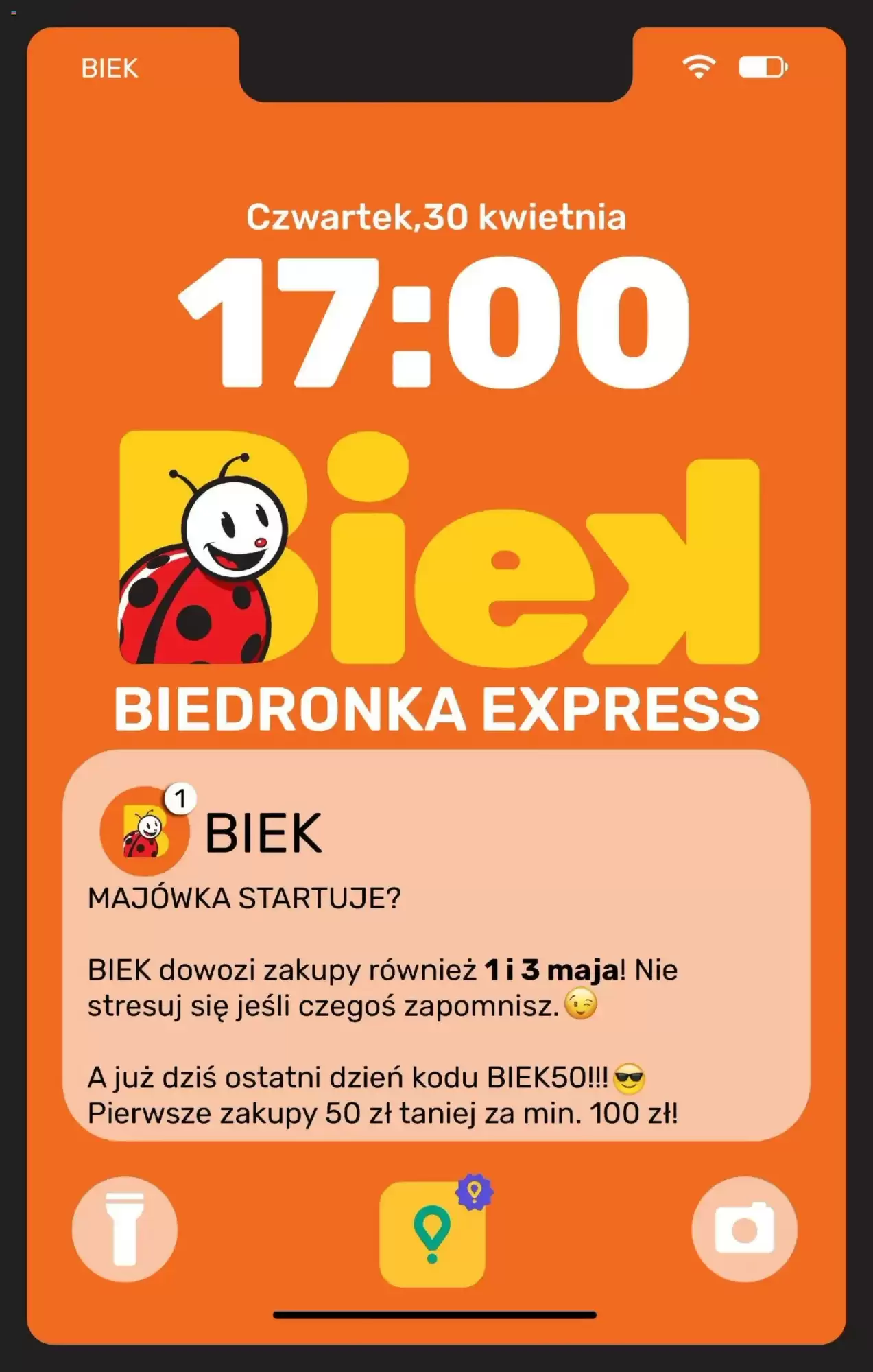 Biedronka Gazetka 30.04.2026 - 03.05.2026
