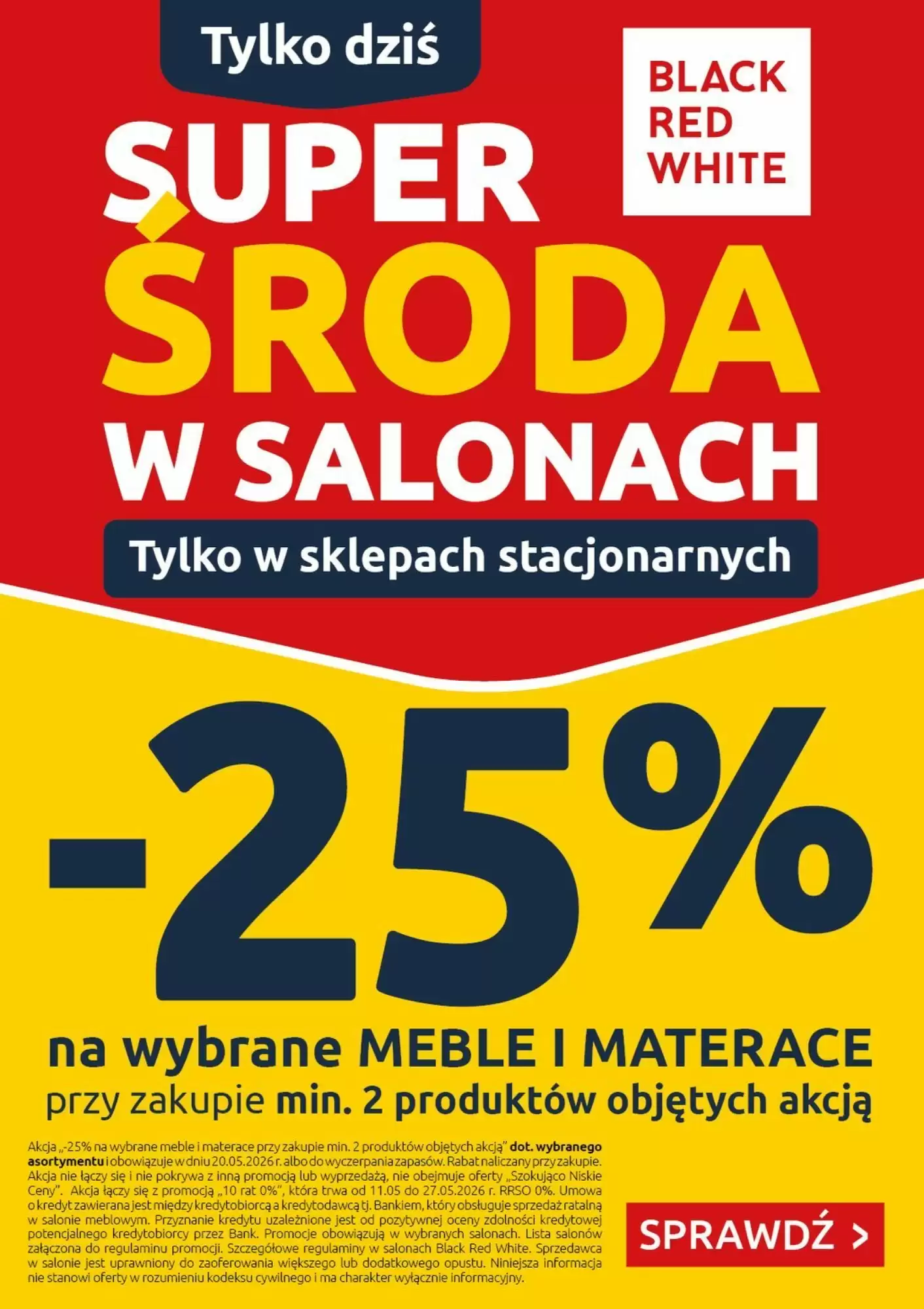 Black Red White Gazetka 20.05.2026 - 20.05.2026