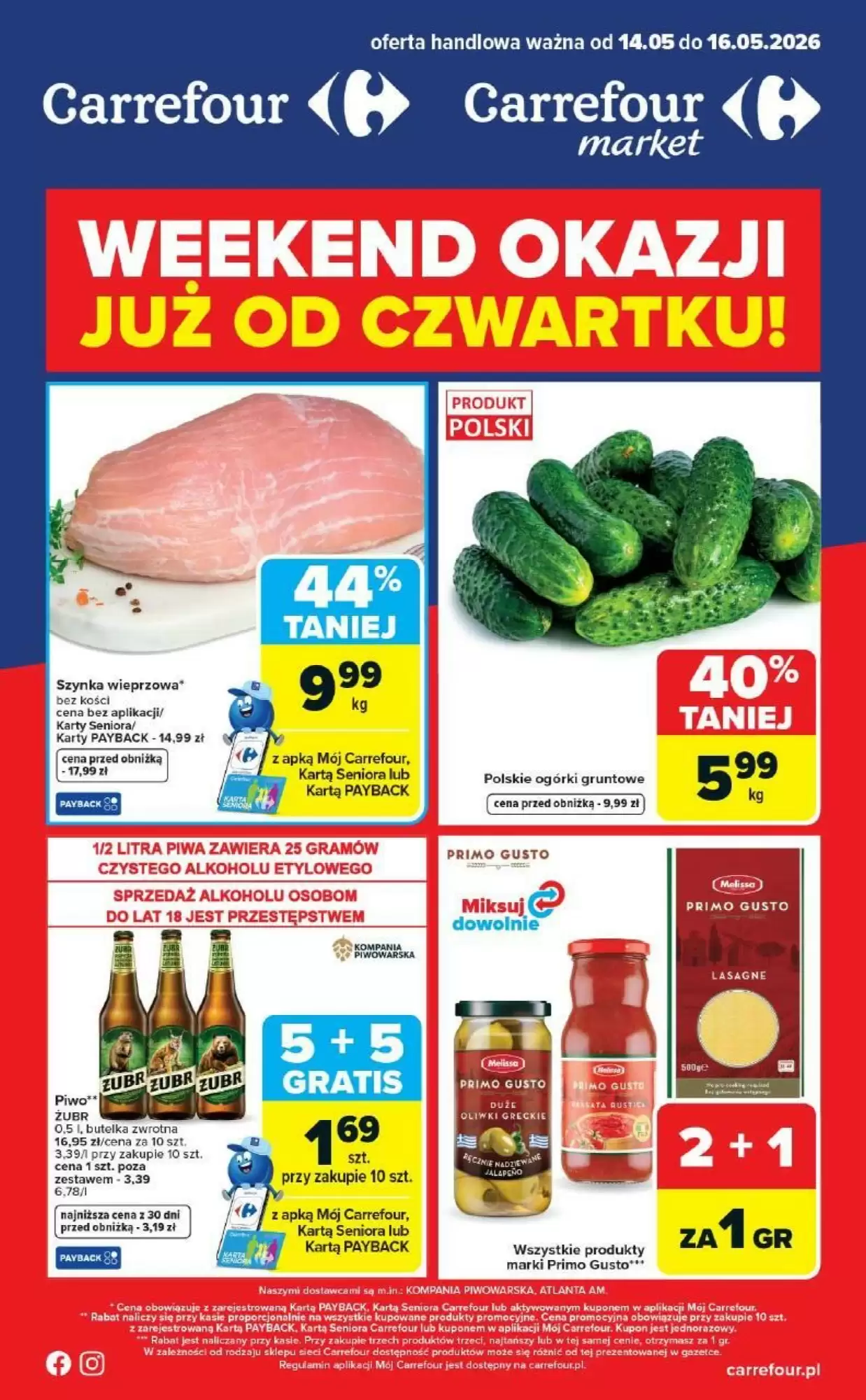 Carrefour Gazetka 14.05.2026 - 16.05.2026