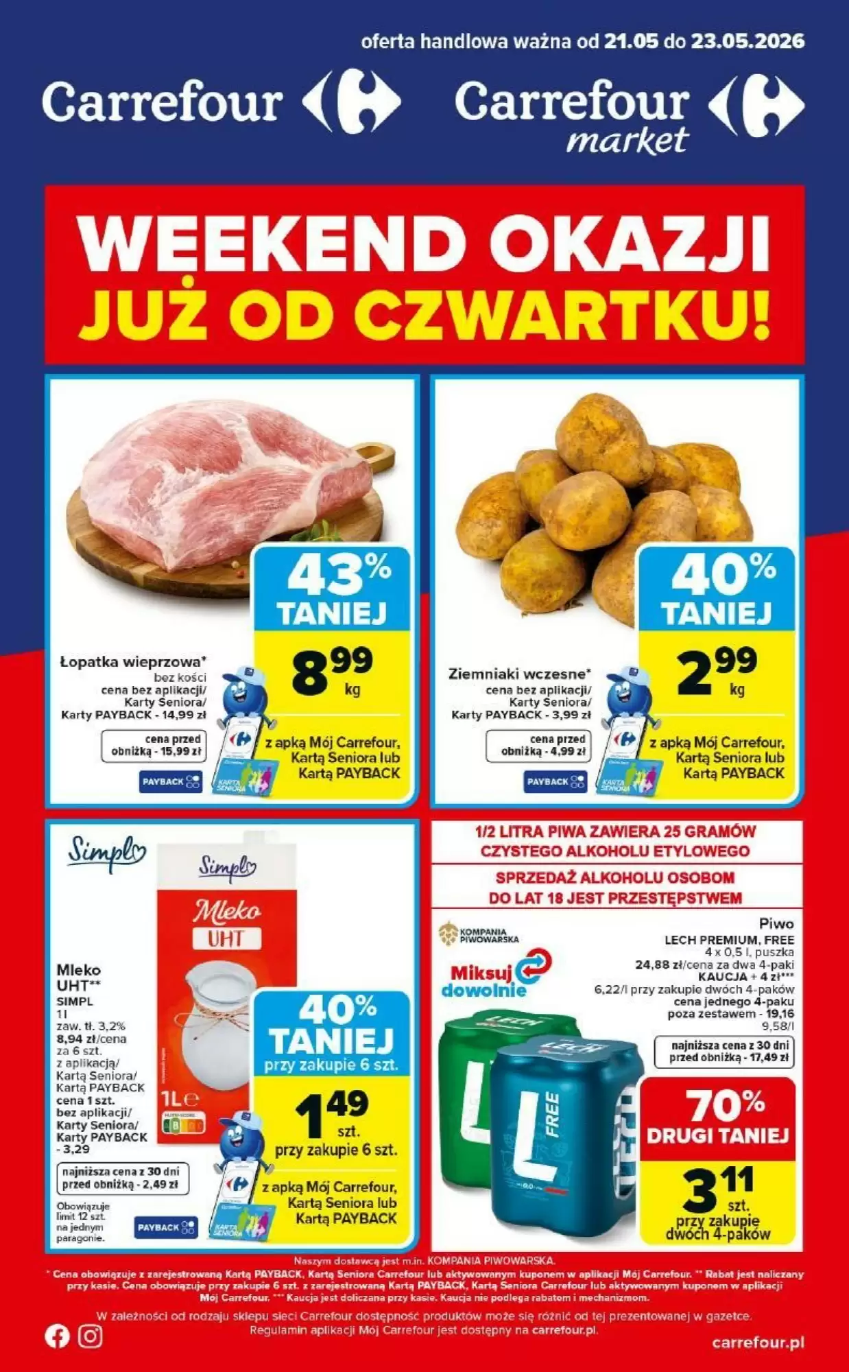 Carrefour Gazetka 21.05.2026 - 23.05.2026
