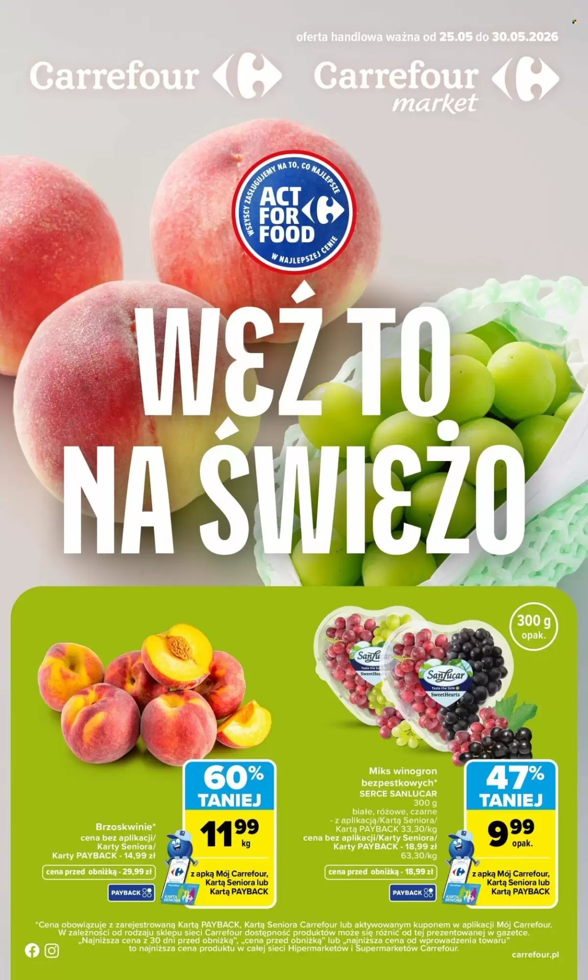 Carrefour Gazetka 25.05.2026 - 30.05.2026