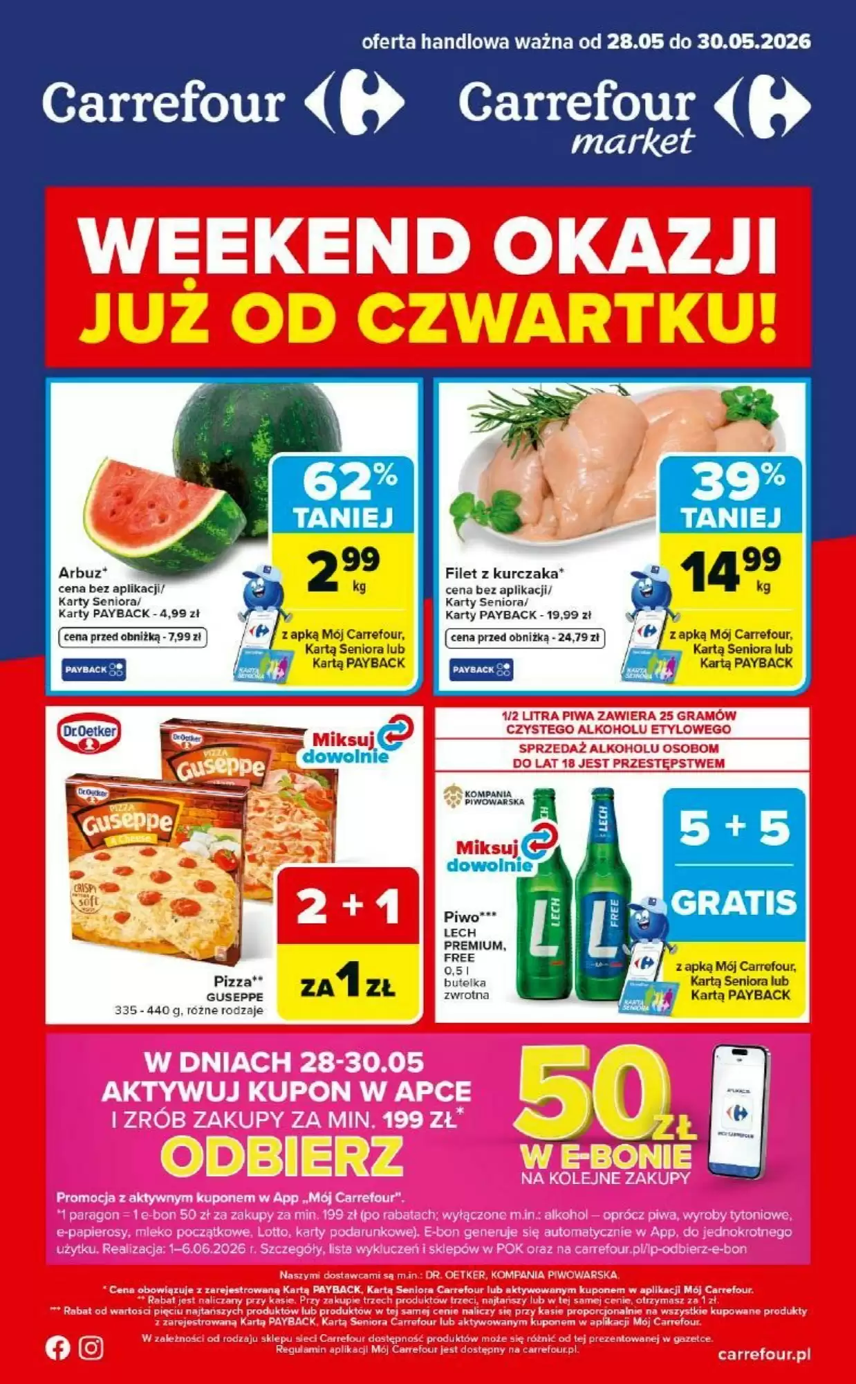 Carrefour Gazetka 28.05.2026 - 30.05.2026