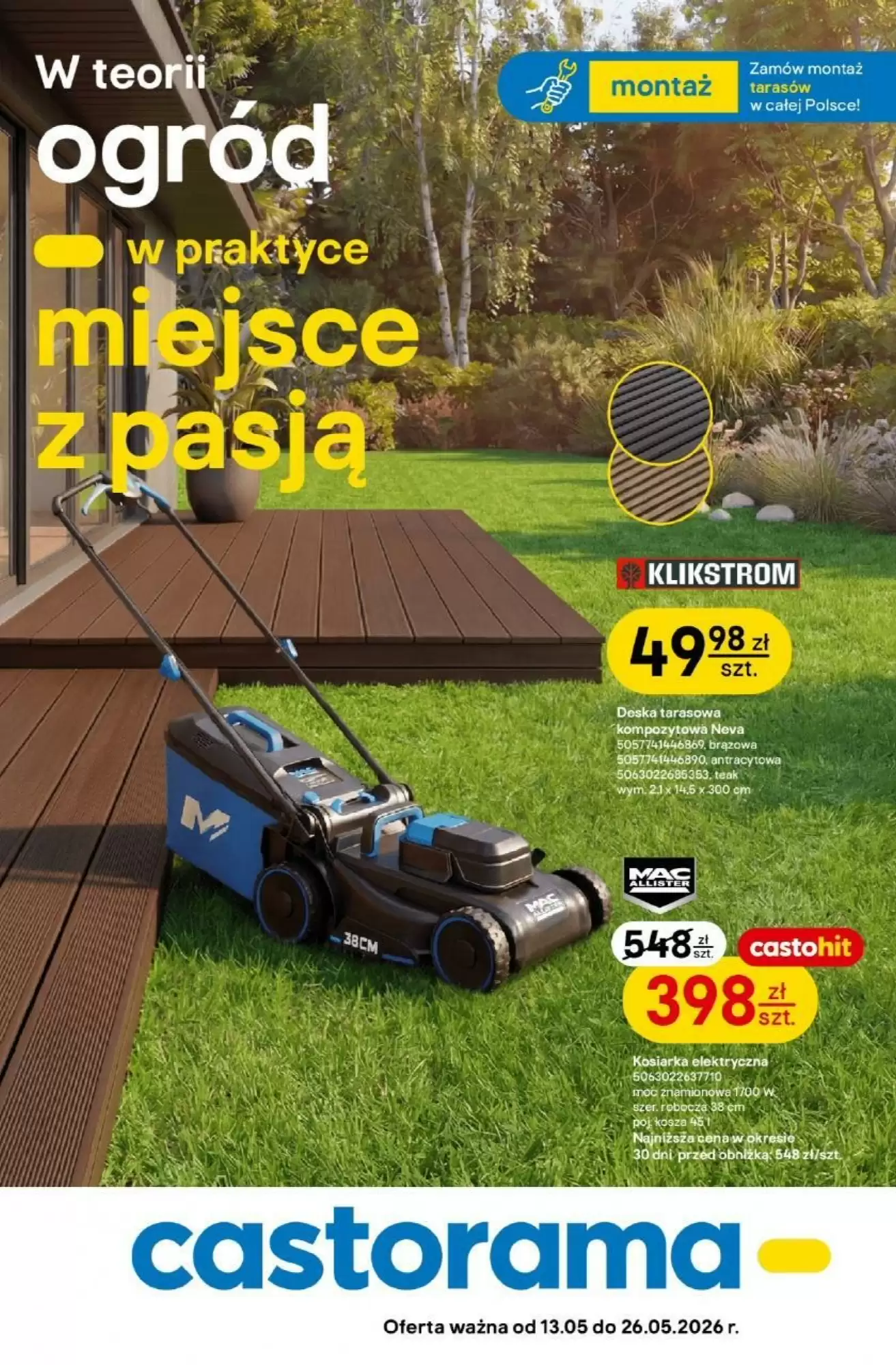 Castorama Gazetka 13.05.2026 - 26.05.2026