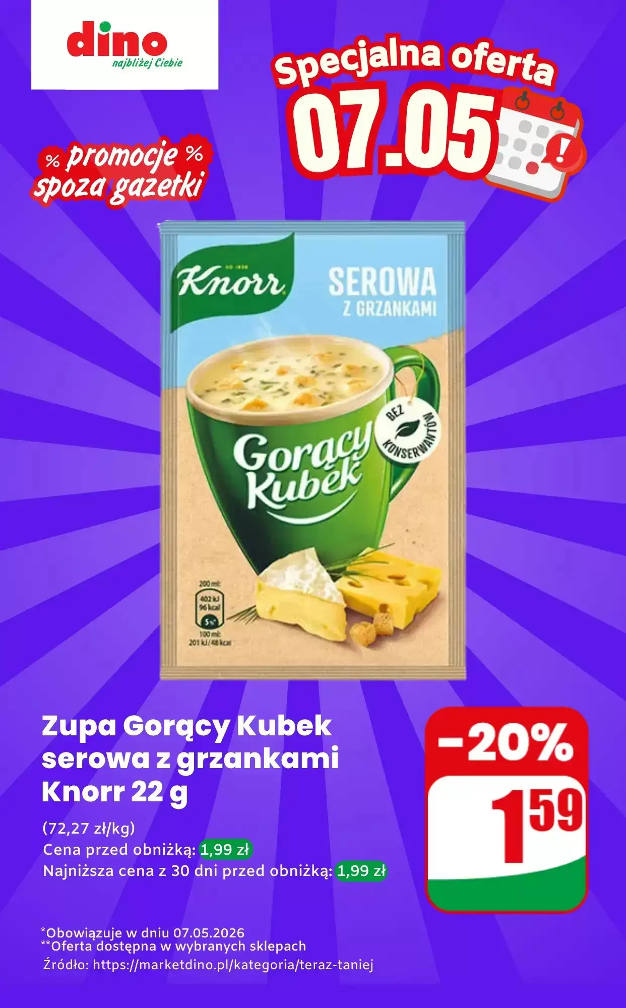 Dino Gazetka 07.05.2026 - 07.05.2026