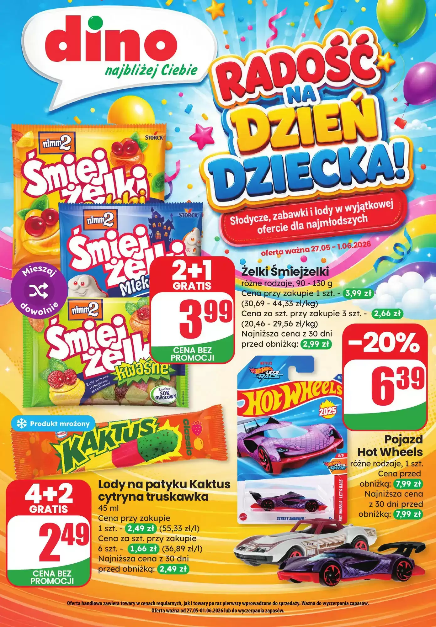 Dino Gazetka 27.05.2026 - 01.06.2026