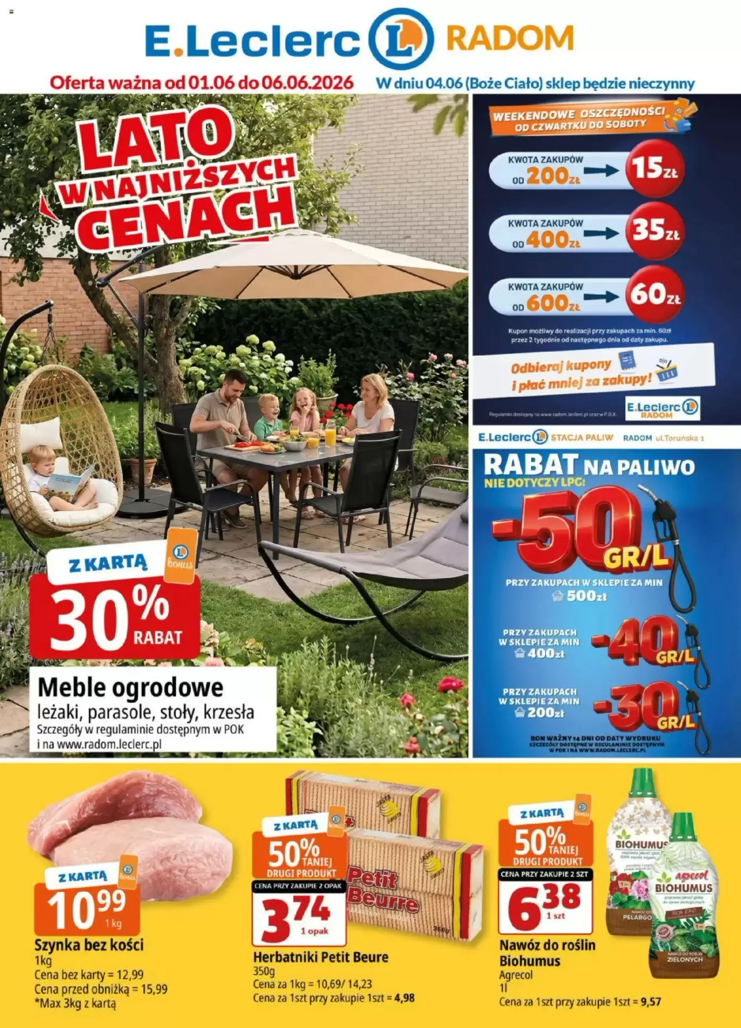 E.Leclerc Gazetka 01.06.2026 - 06.06.2026