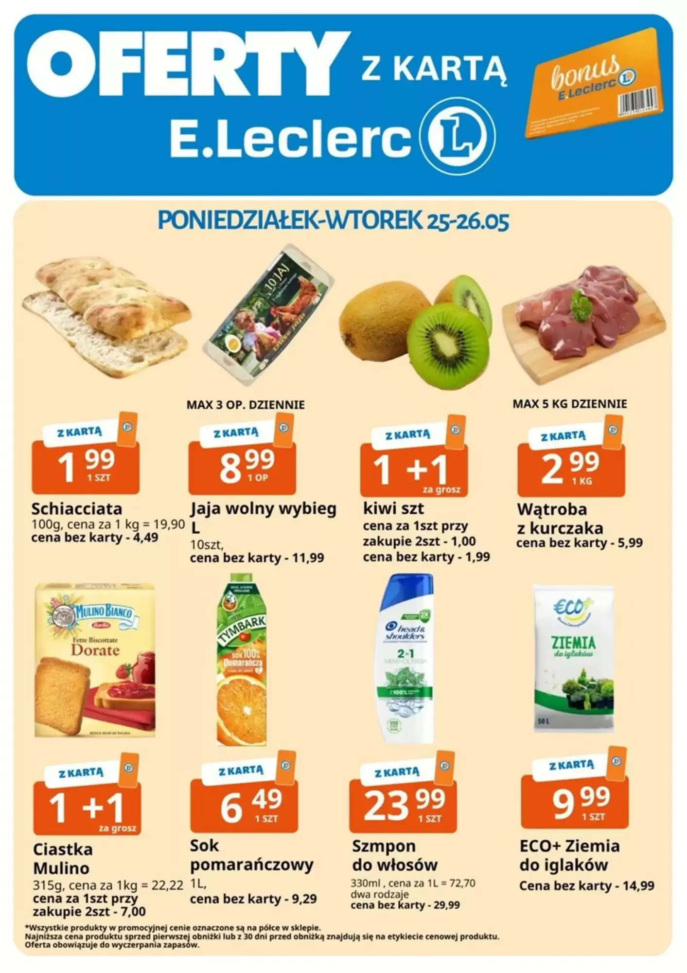 E.Leclerc Gazetka 25.05.2026 - 30.05.2026