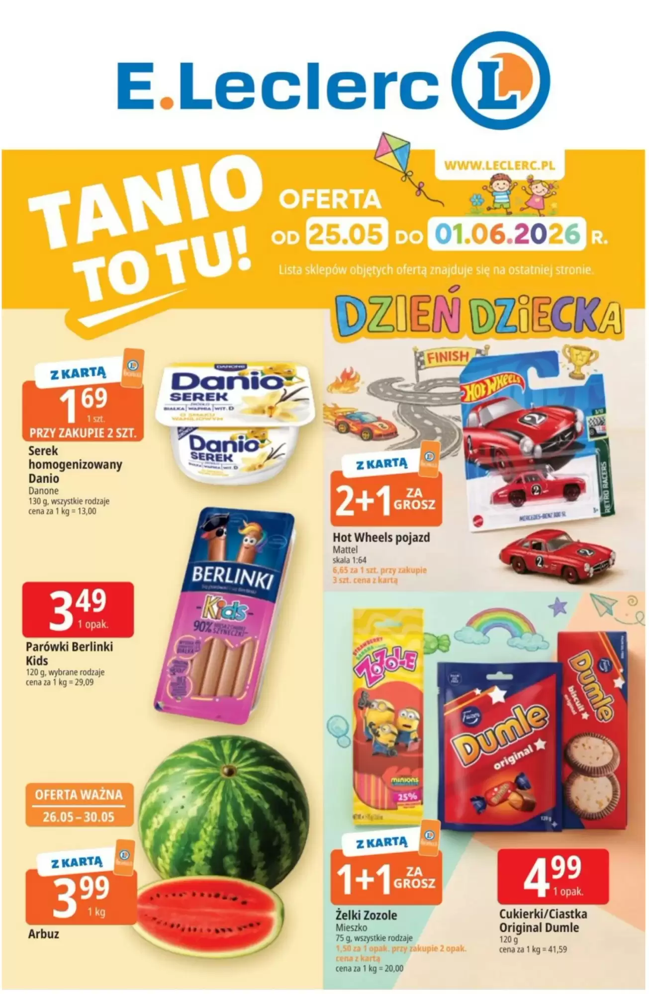 E.Leclerc Gazetka 25.05.2026 - 01.06.2026