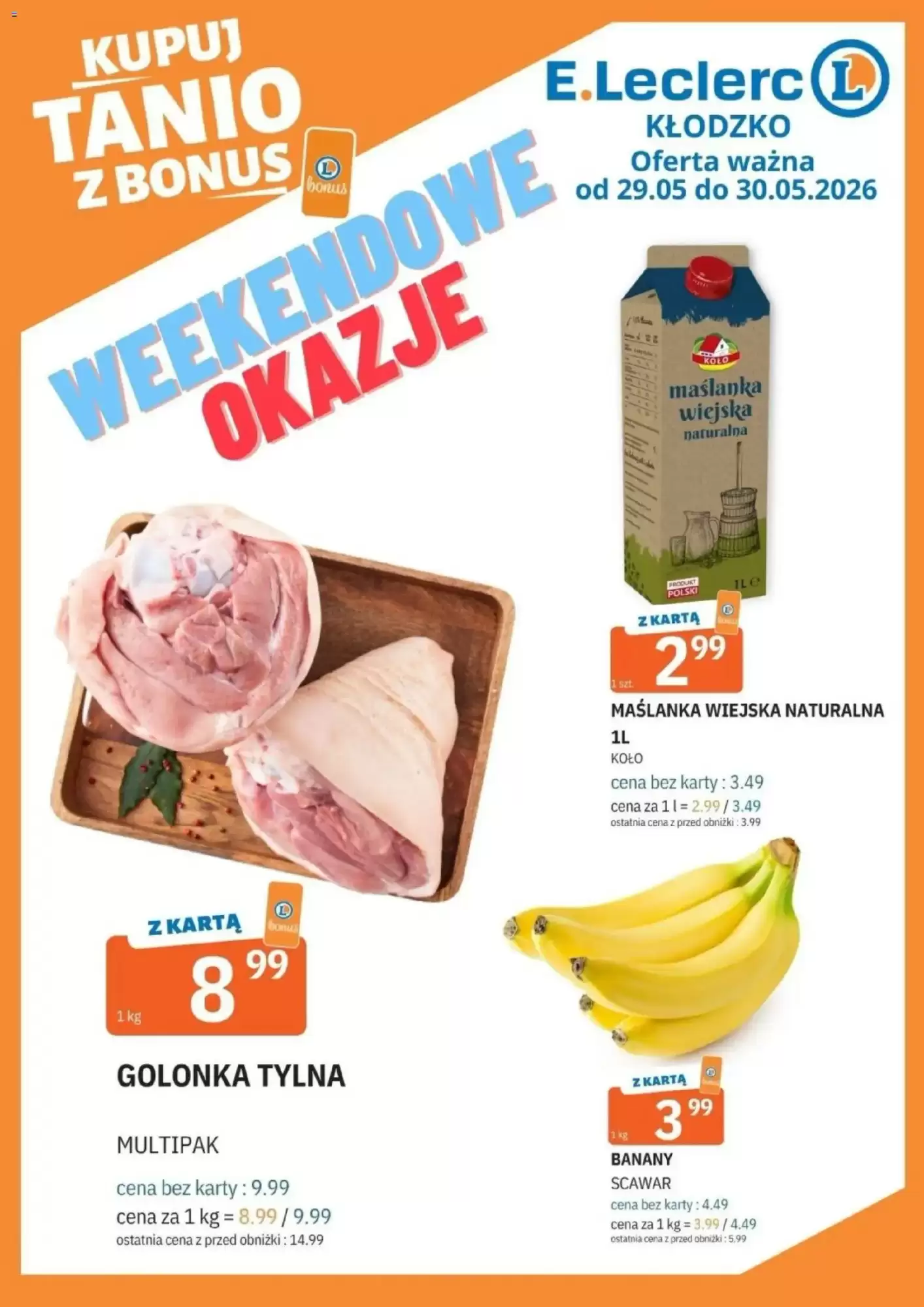 E.Leclerc Gazetka 29.05.2026 - 30.05.2026