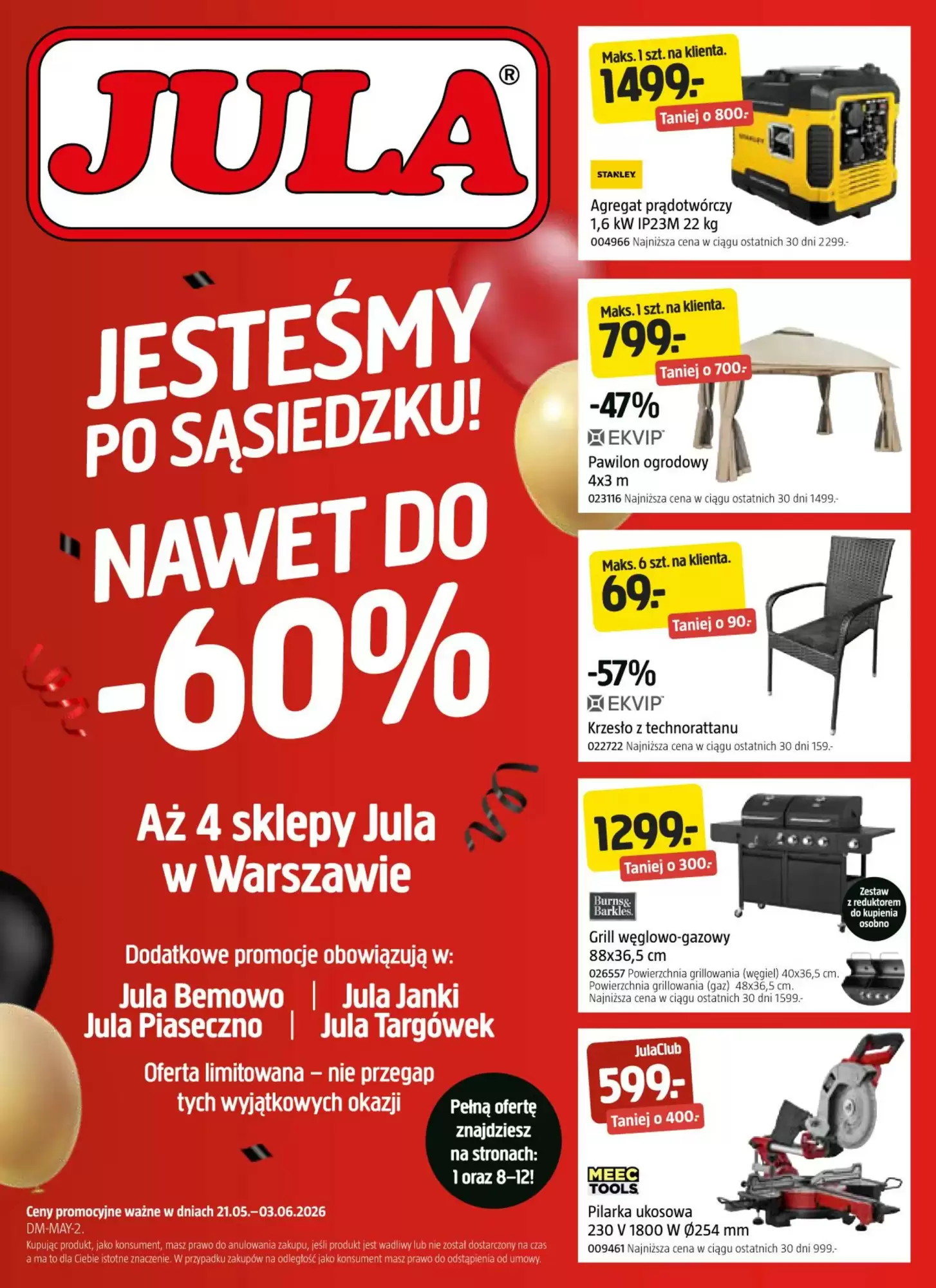 Jula Gazetka 21.05.2026 - 03.06.2026