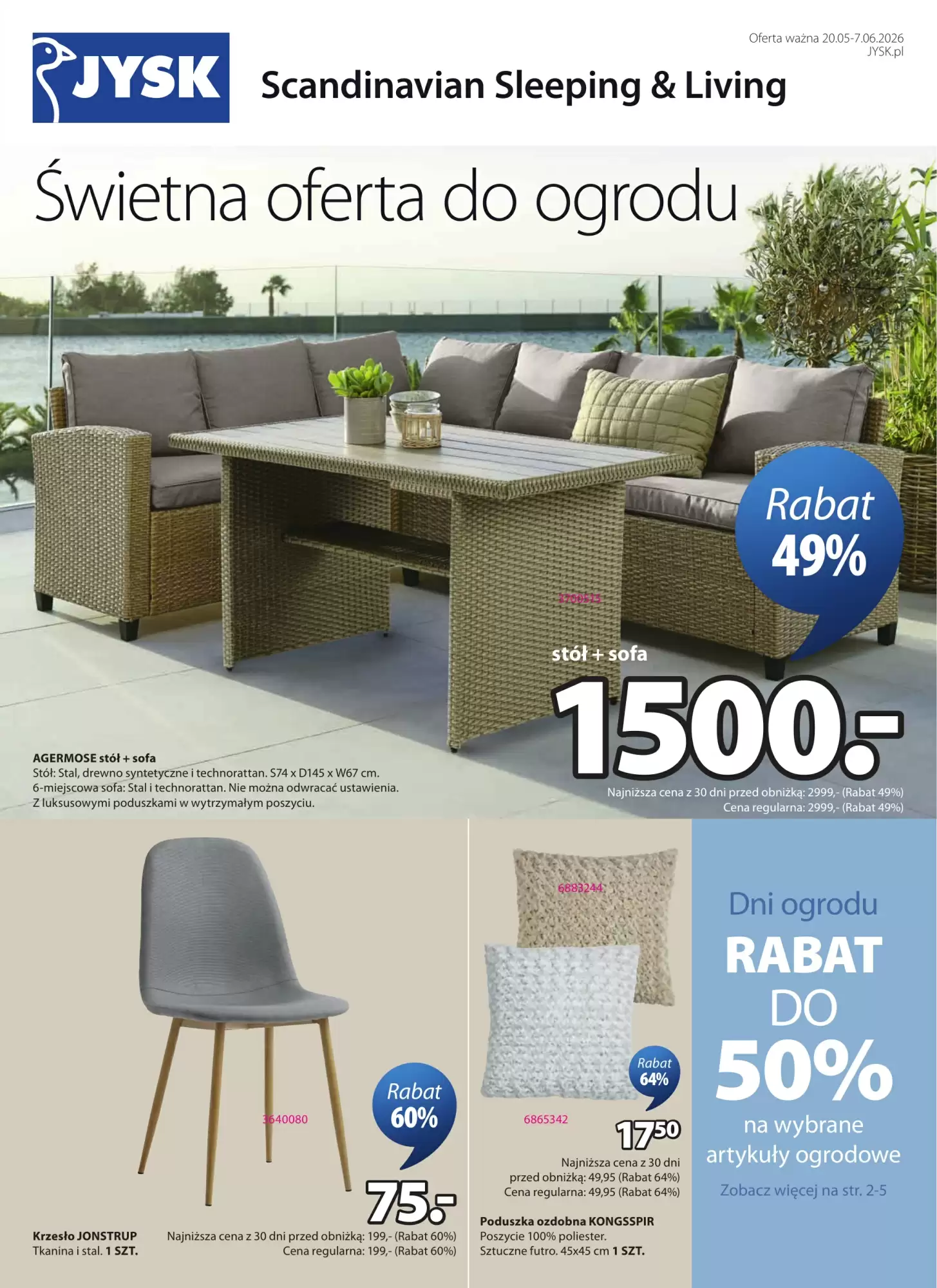 Jysk Gazetka 20.05.2026 - 07.06.2026