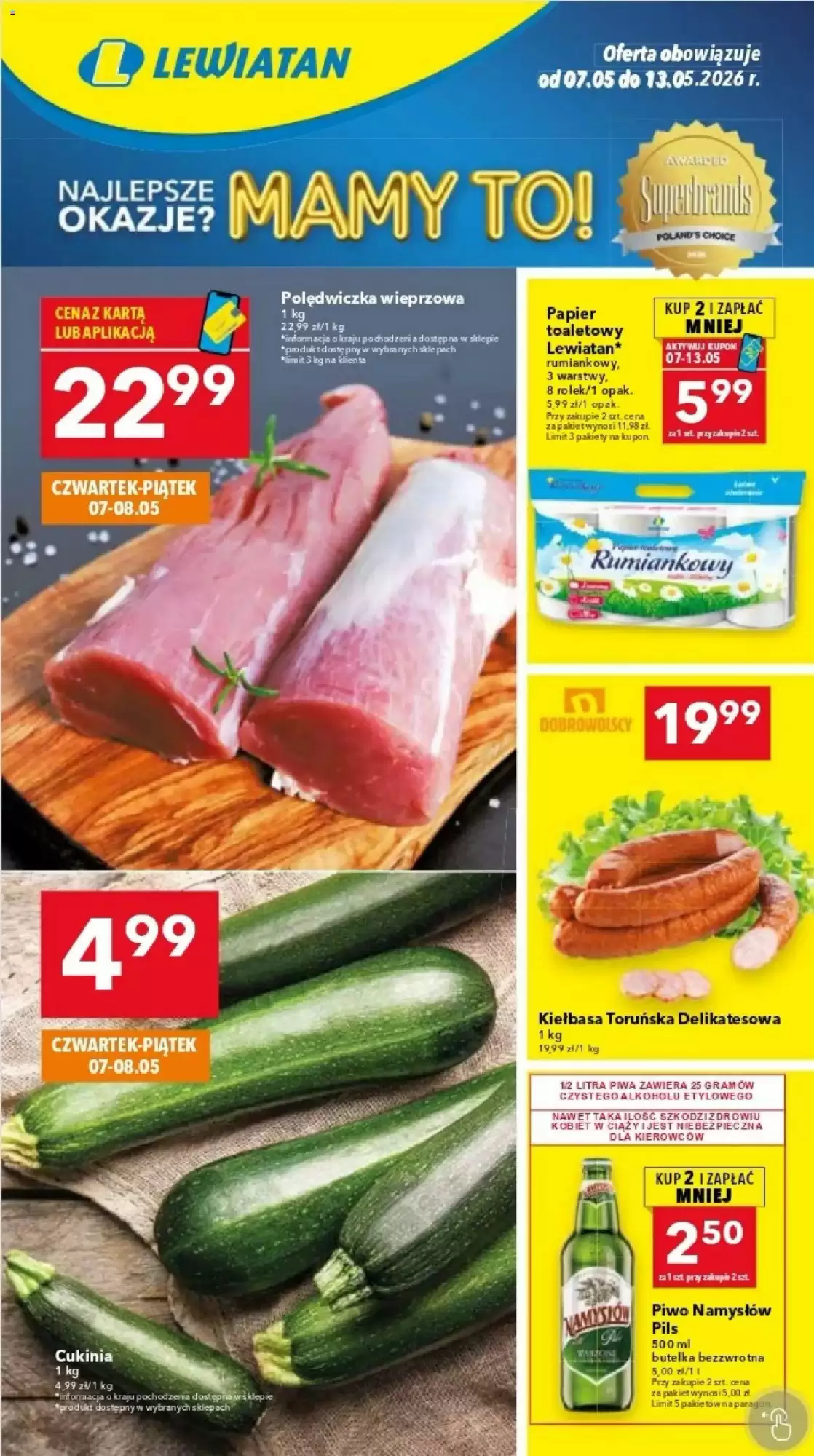 Lewiatan Gazetka 07.05.2026 - 13.05.2026