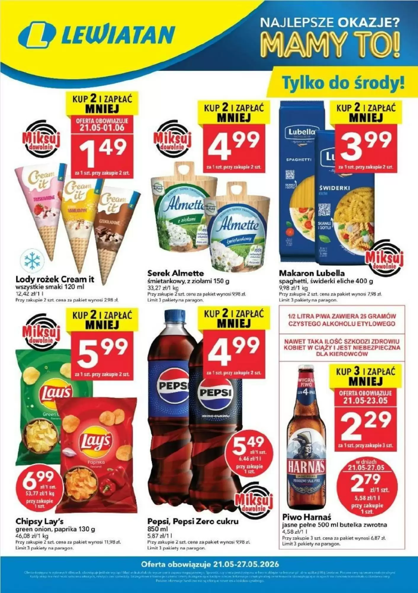 Lewiatan Gazetka 21.05.2026 - 27.05.2026