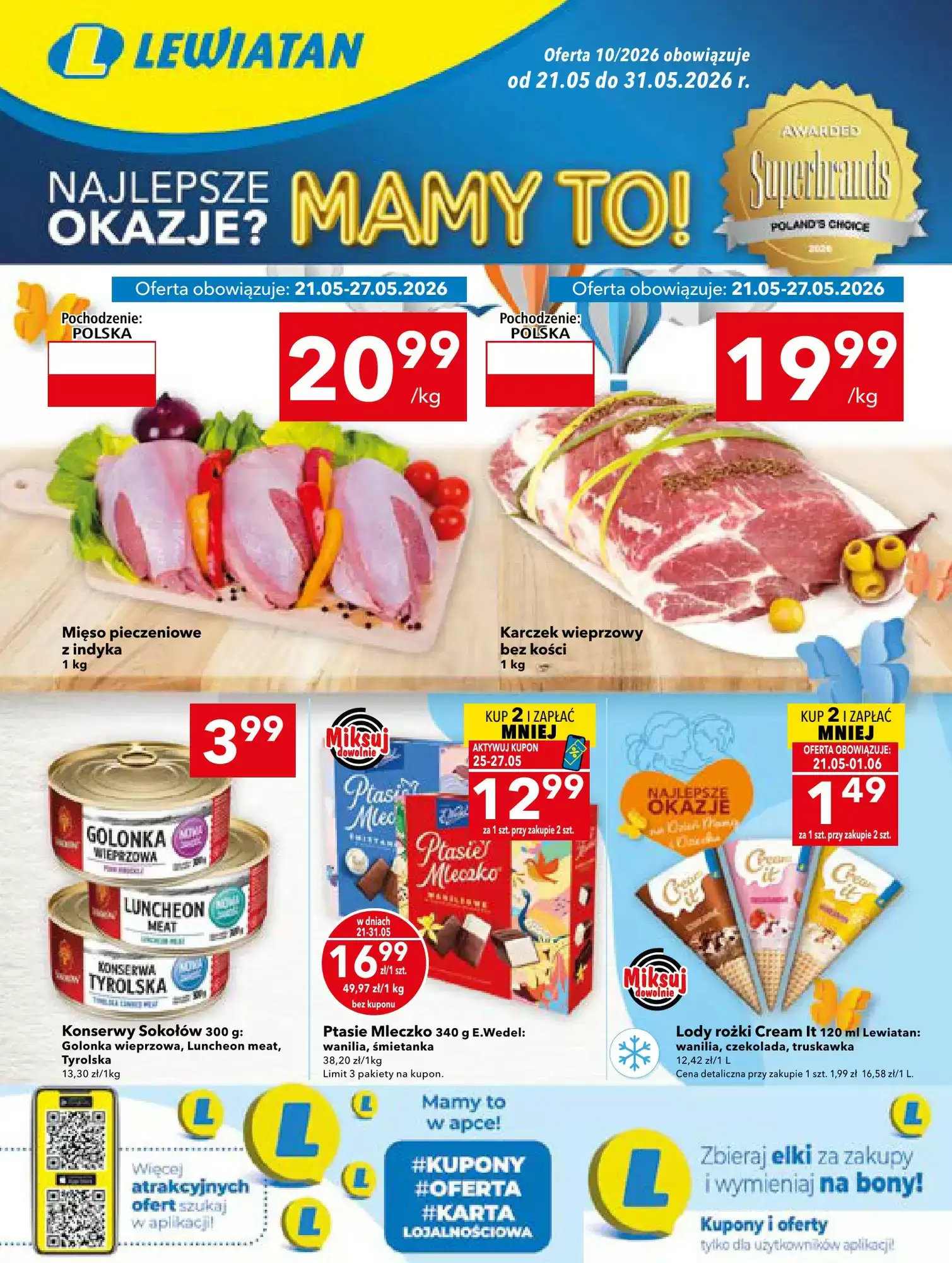 Lewiatan Gazetka 21.05.2026 - 31.05.2026
