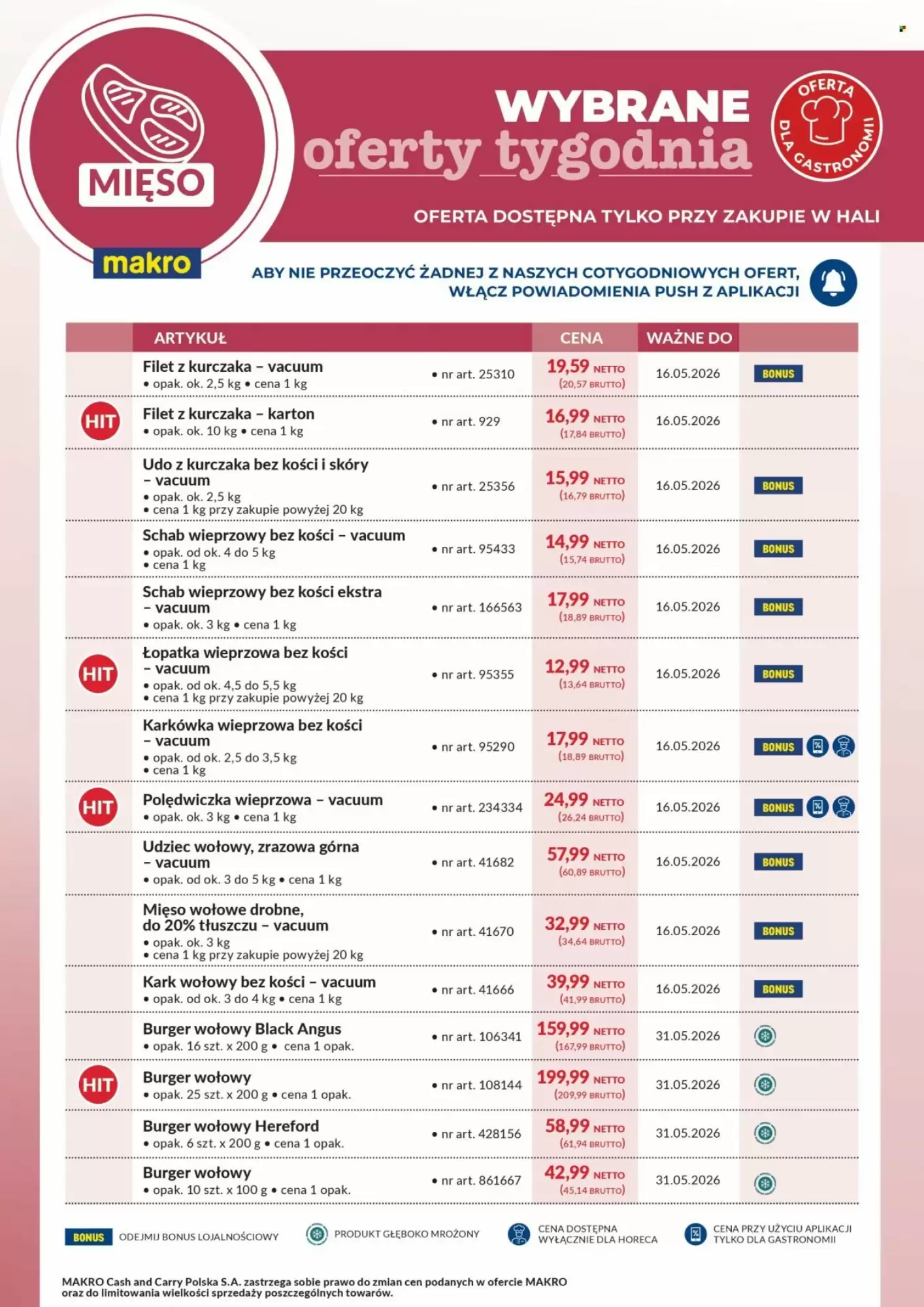 Makro Gazetka 11.05.2026 - 16.05.2026