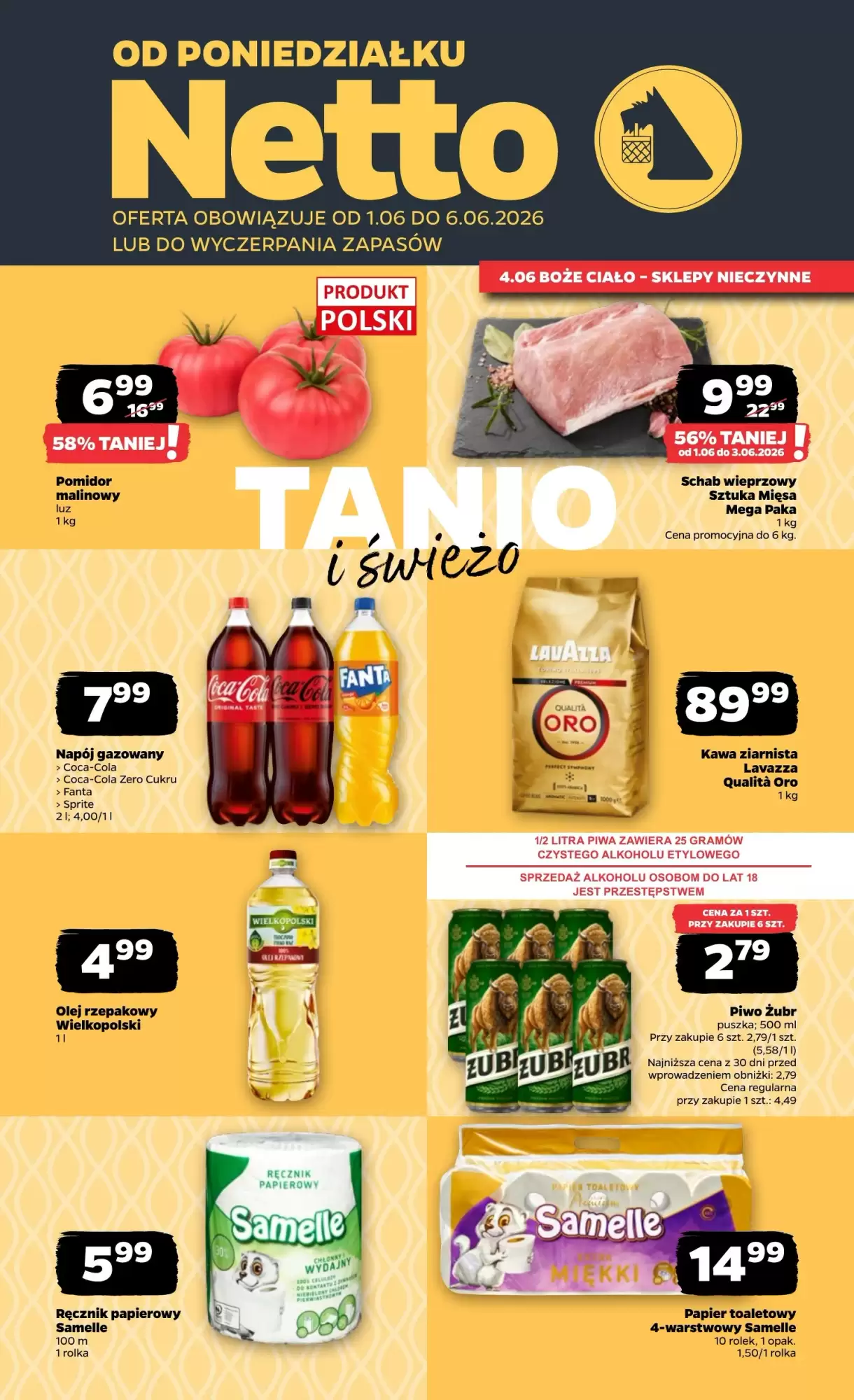 Netto Gazetka 01.06.2026 - 06.06.2026
