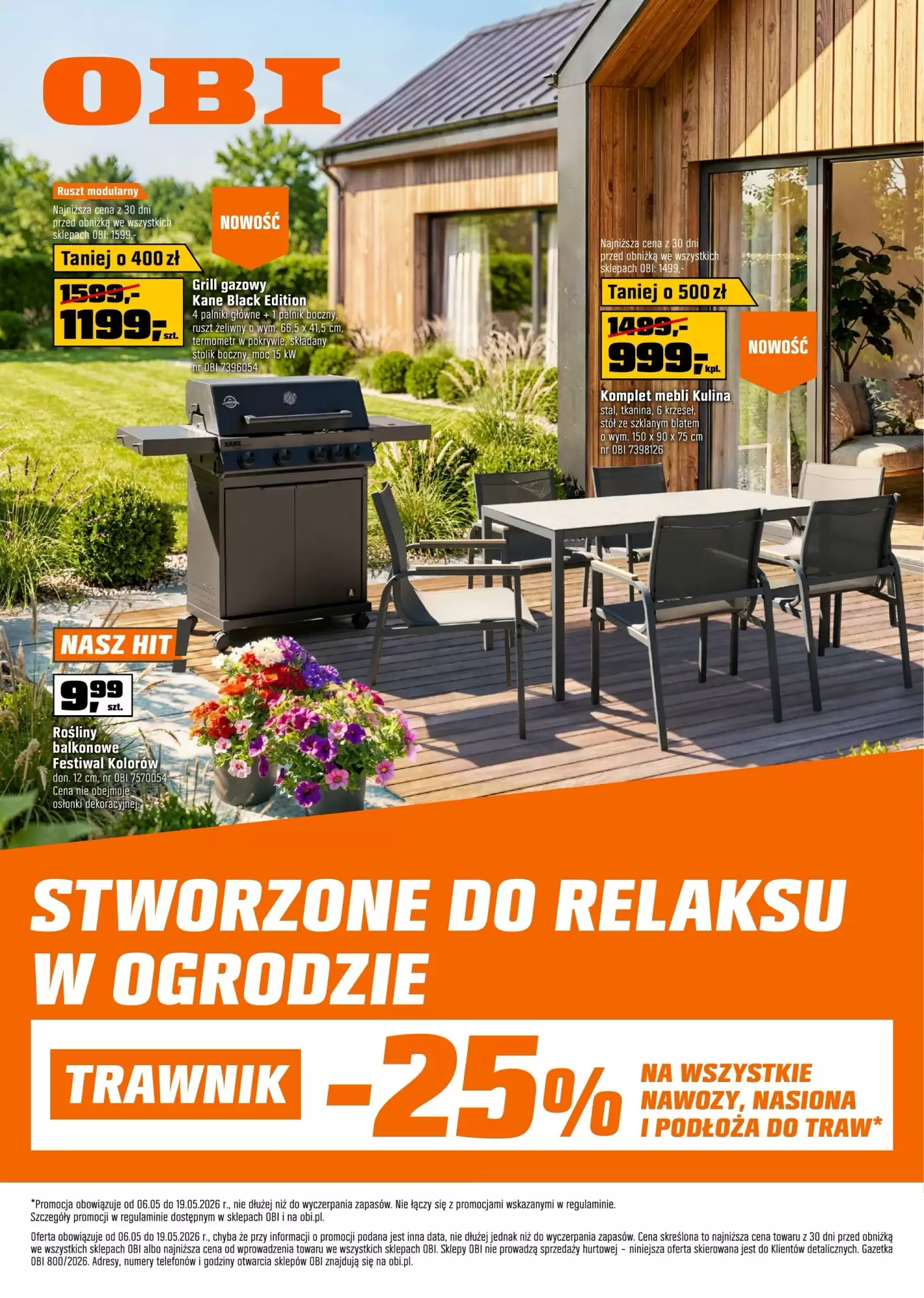 Obi Gazetka 06.05.2026 - 19.05.2026
