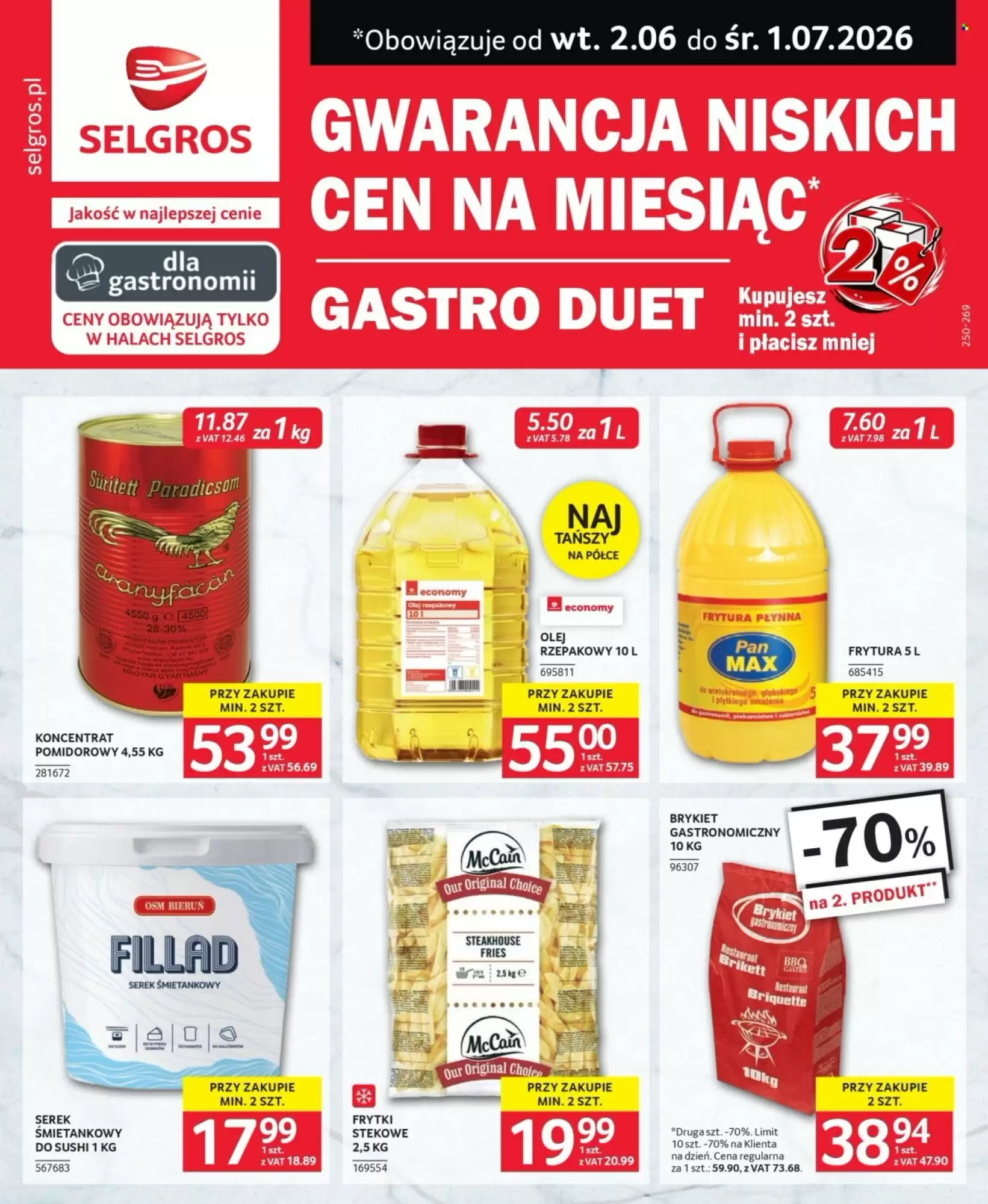 Selgros Gazetka 02.06.2026 - 01.07.2026
