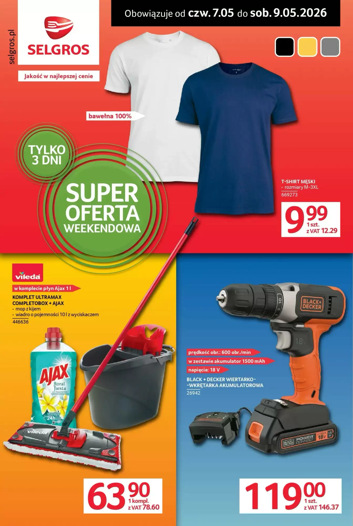 Selgros Gazetka 07.05.2026 - 09.05.2026