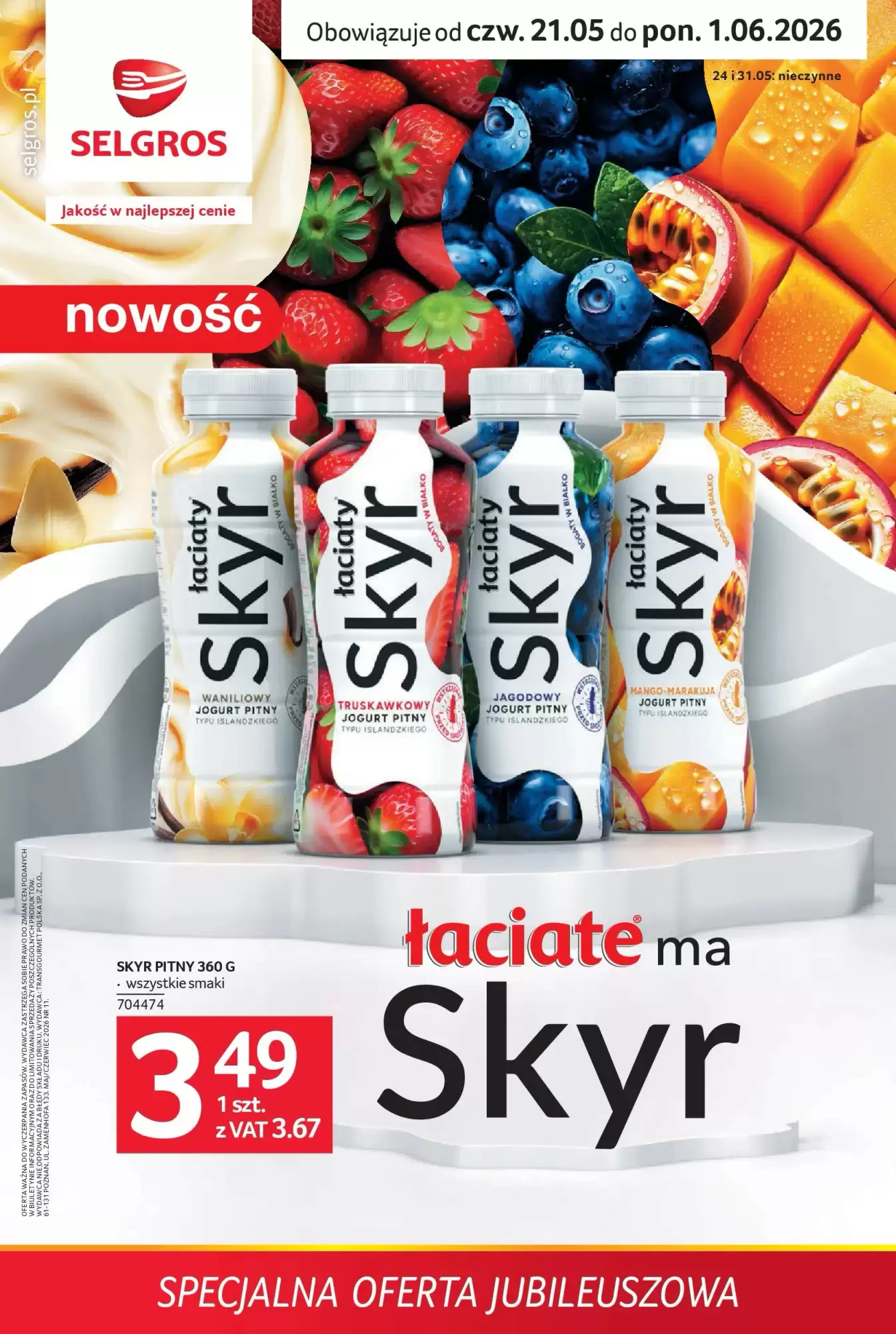 Selgros Gazetka 21.05.2026 - 01.06.2026