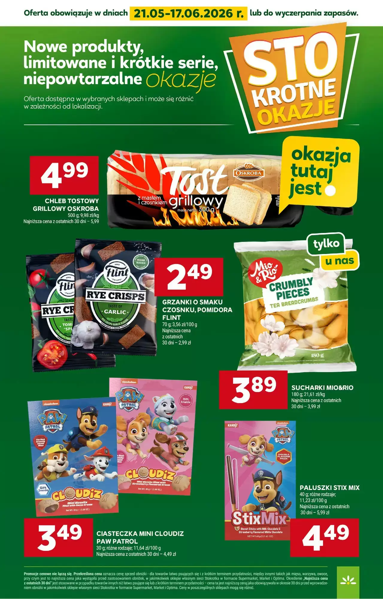 Stokrotka Gazetka 21.05.2026 - 17.06.2026