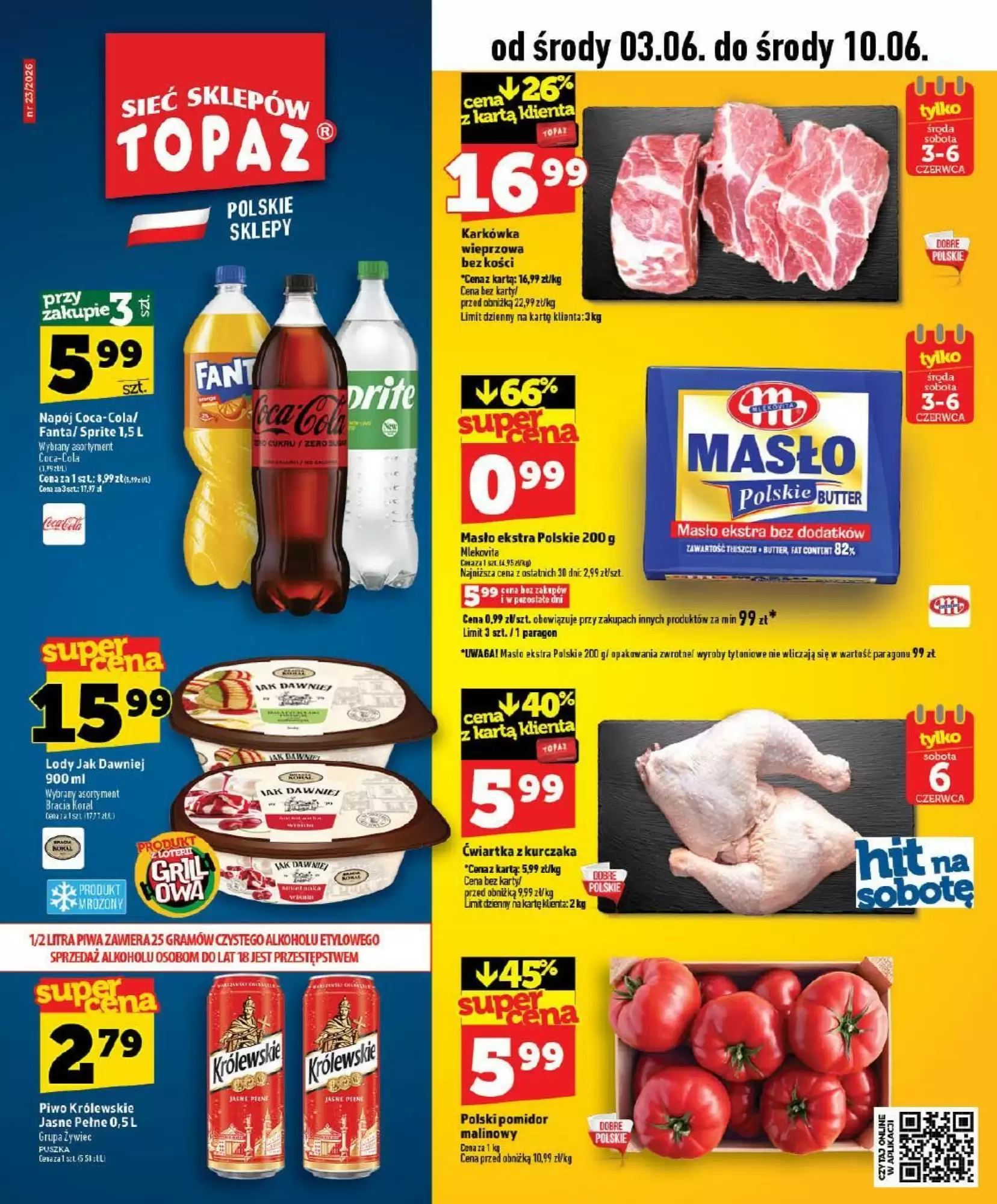 Topaz Gazetka 03.06.2026 - 10.06.2026