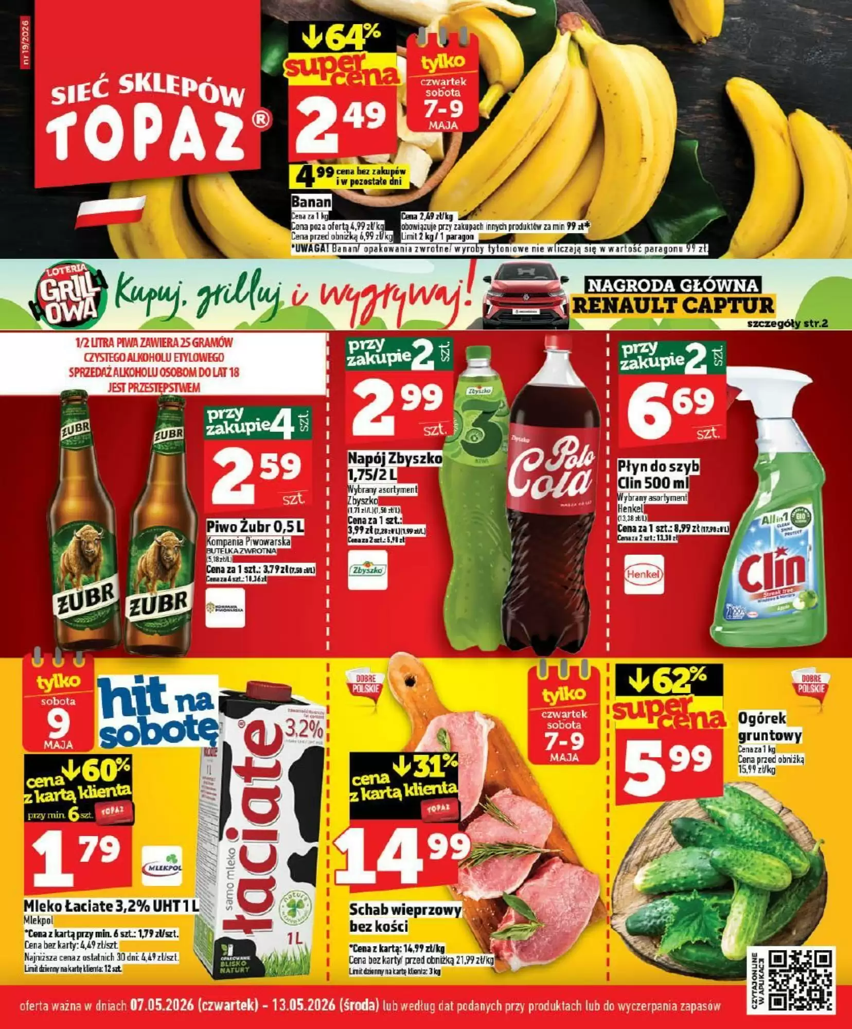 Topaz Gazetka 07.05.2026 - 13.05.2026
