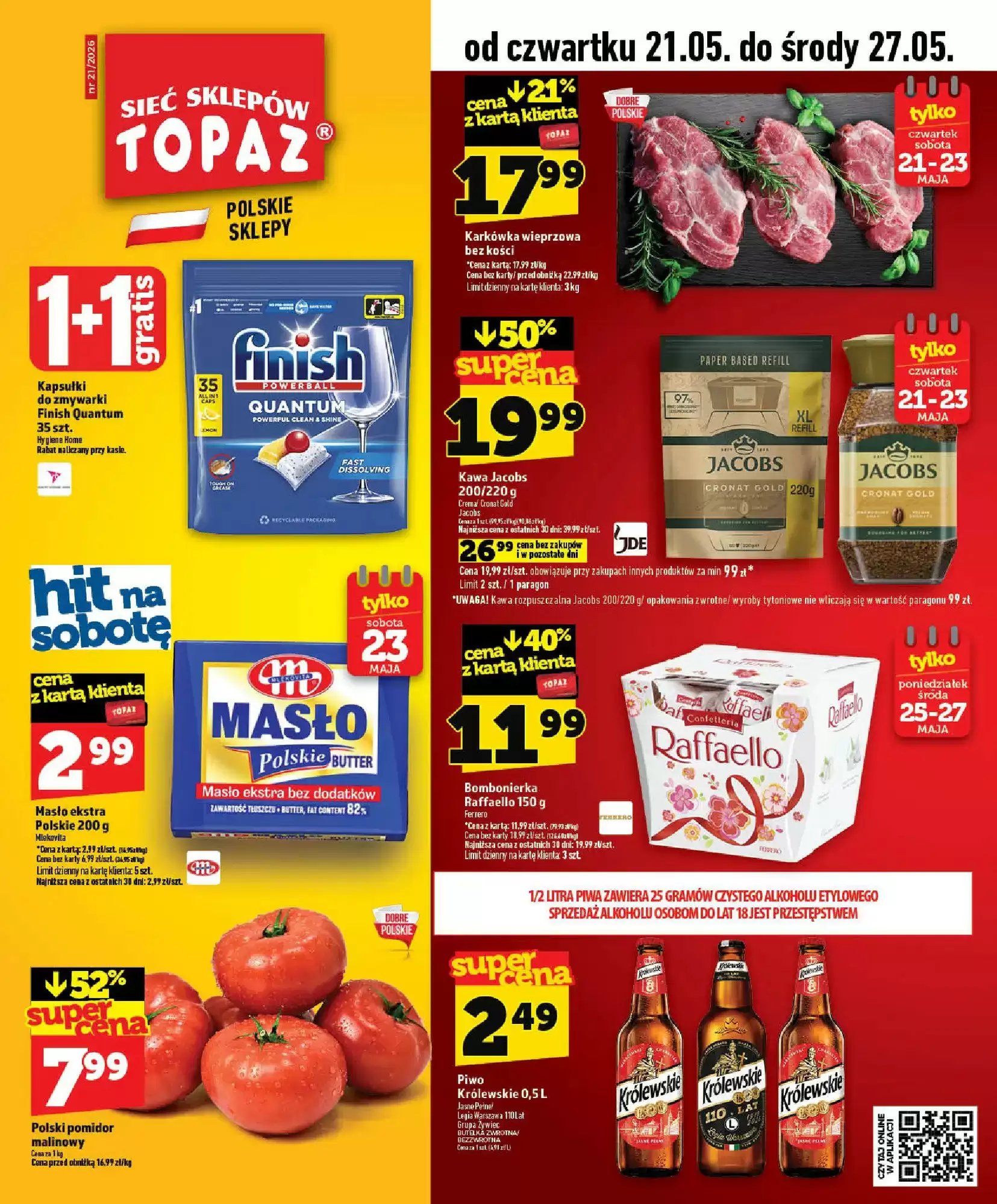 Topaz Gazetka 21.05.2026 - 27.05.2026