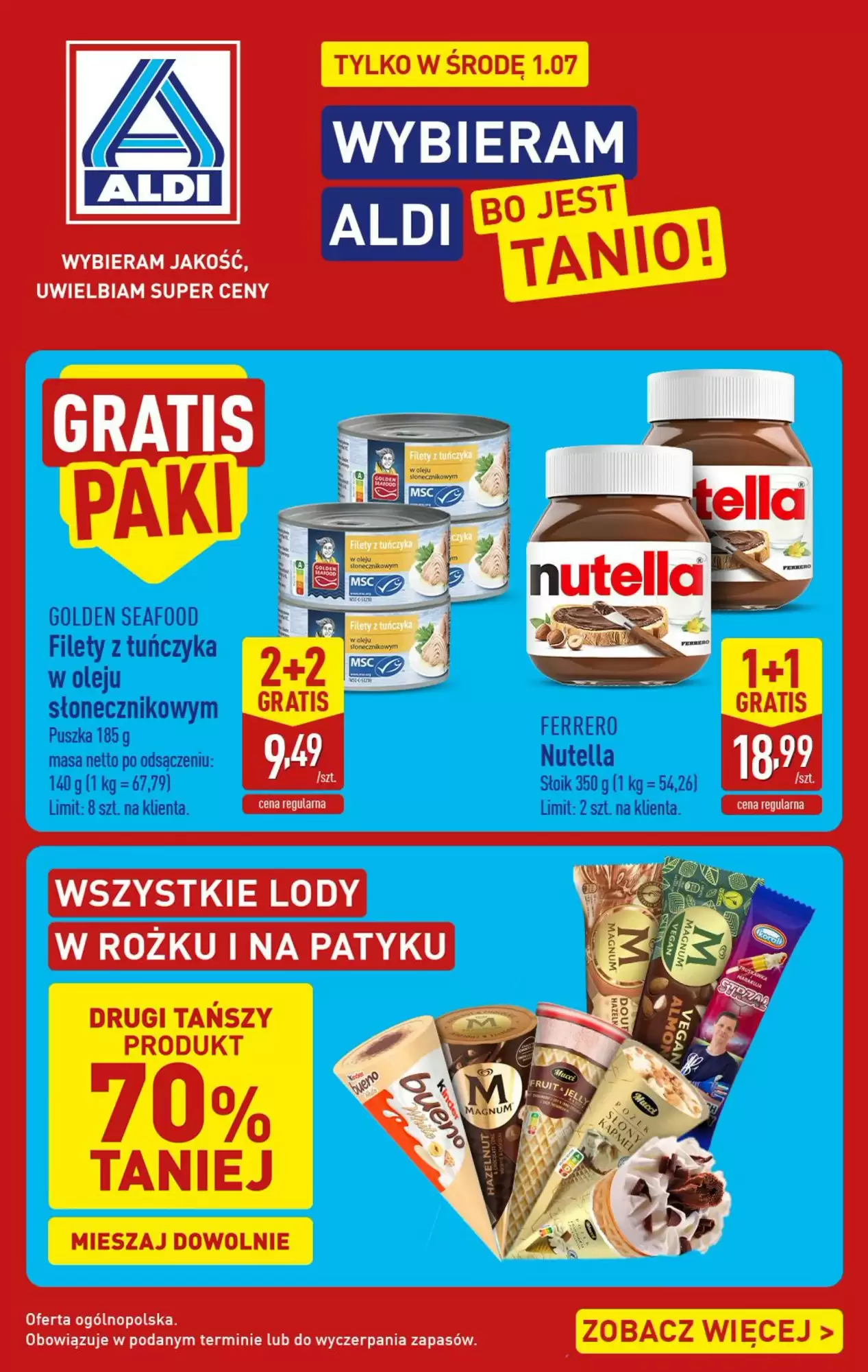 Aldi Gazetka 01.07.2026 - 01.07.2026