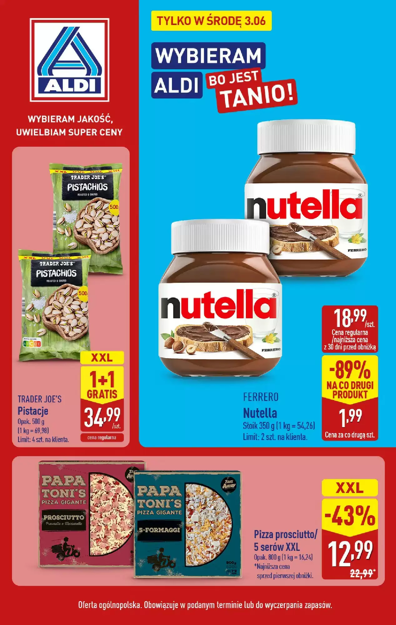 Aldi Gazetka 03.06.2026 - 03.06.2026