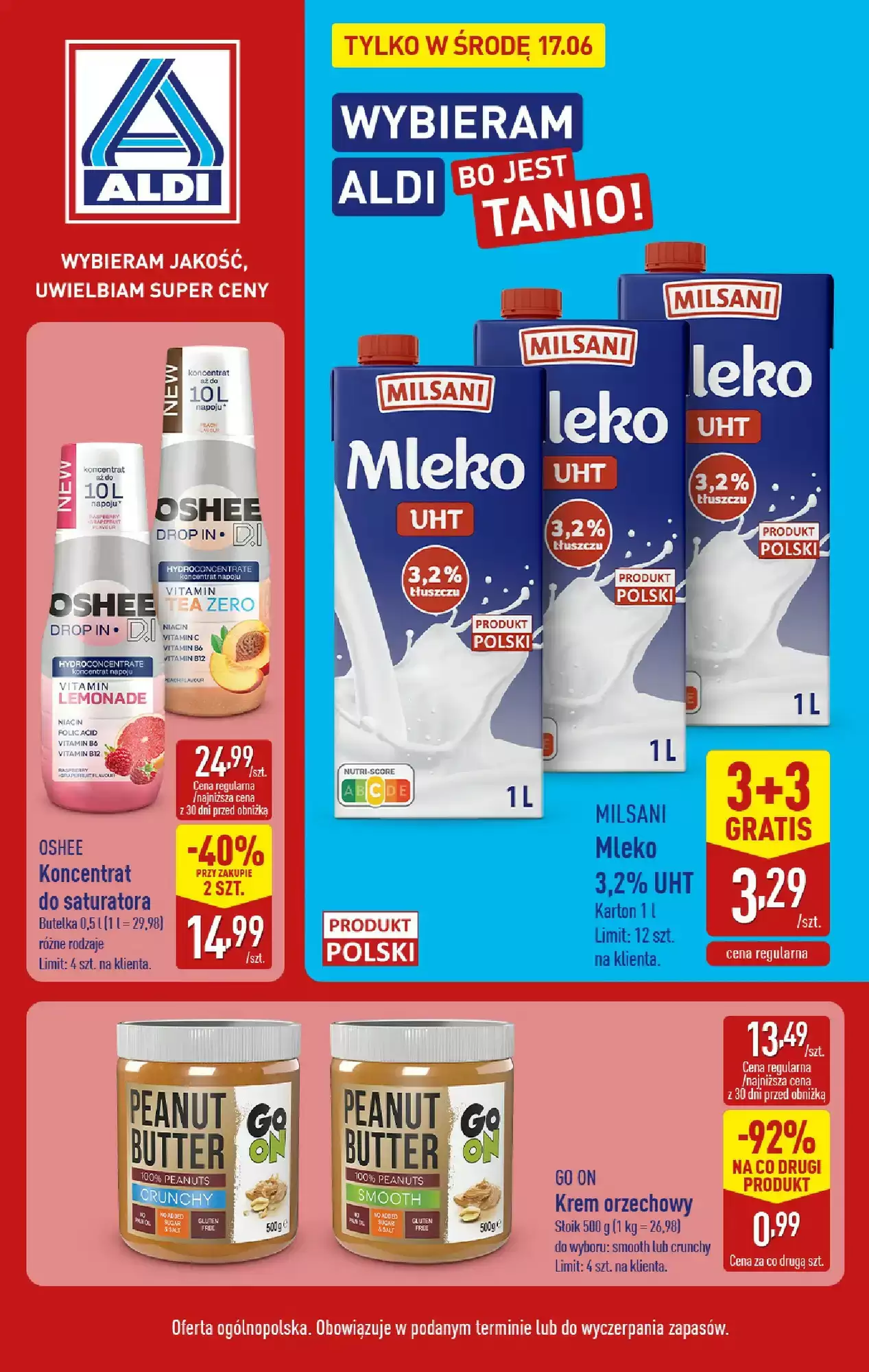 Aldi Gazetka 17.06.2026 - 17.06.2026