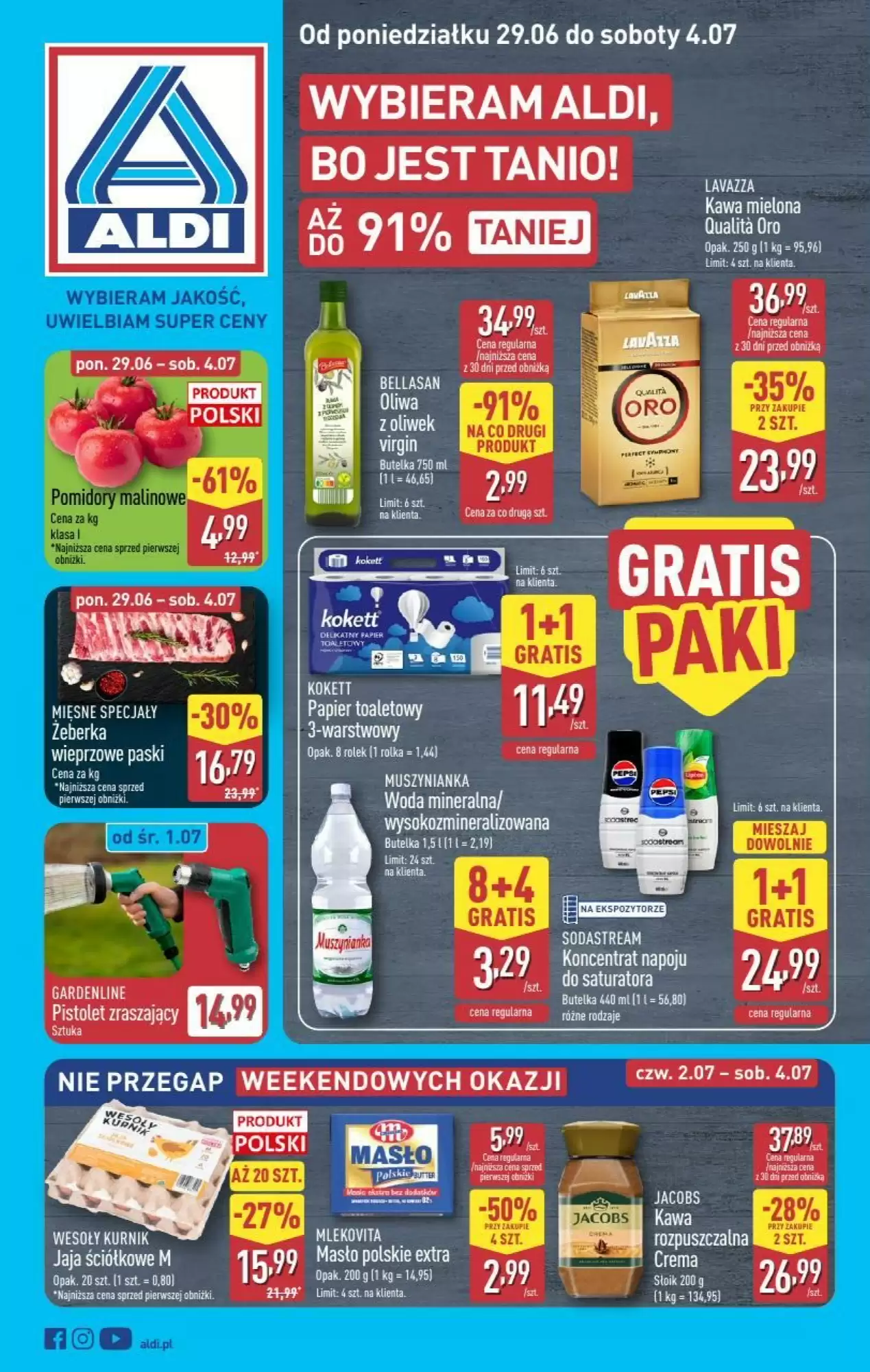 Aldi Gazetka 29.06.2026 - 04.07.2026
