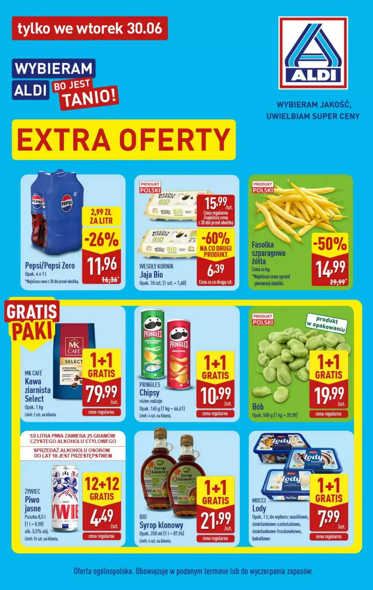 Aldi Gazetka 30.06.2026 - 30.06.2026