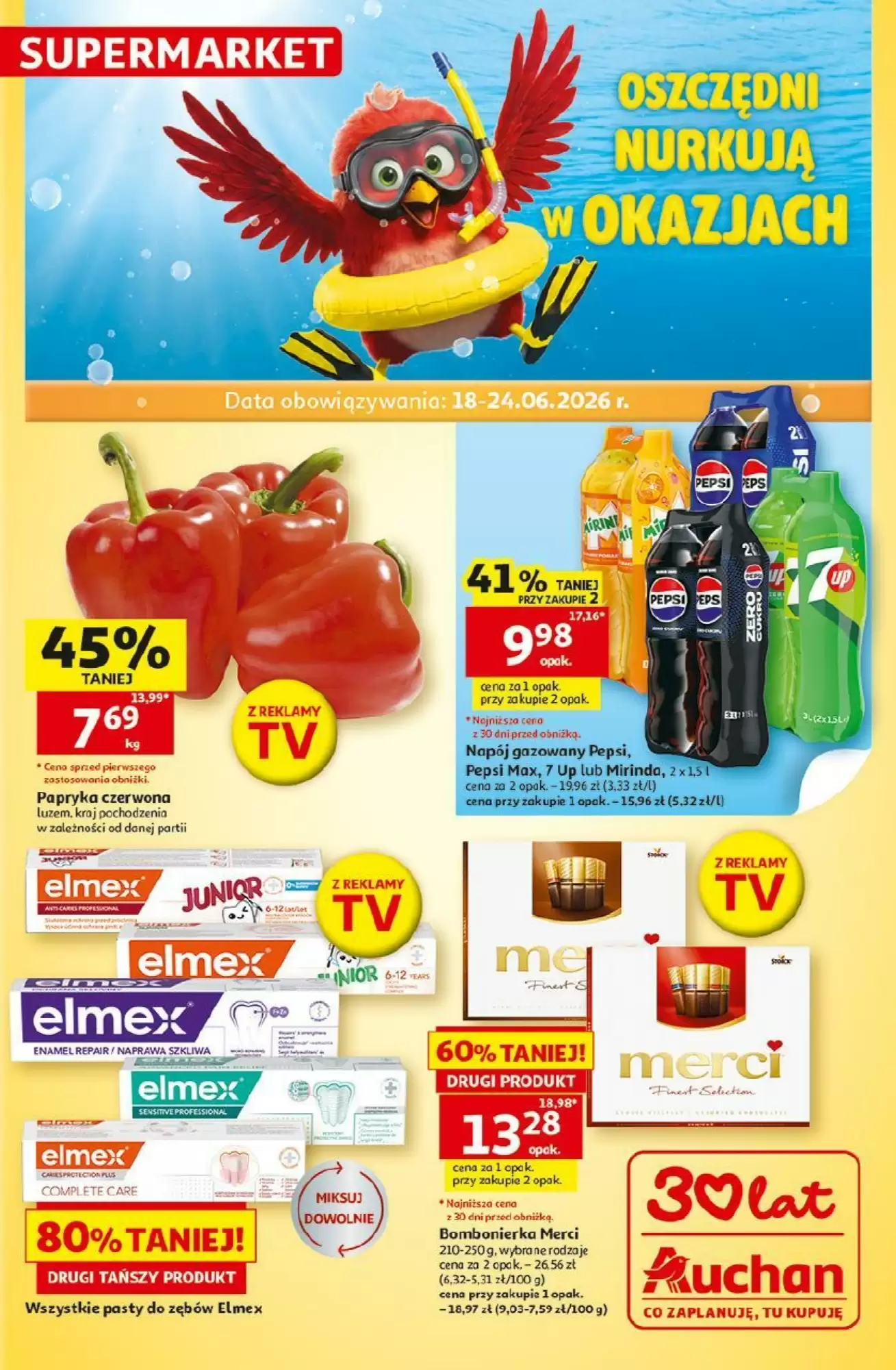 Auchan Gazetka 18.06.2026 - 24.06.2026