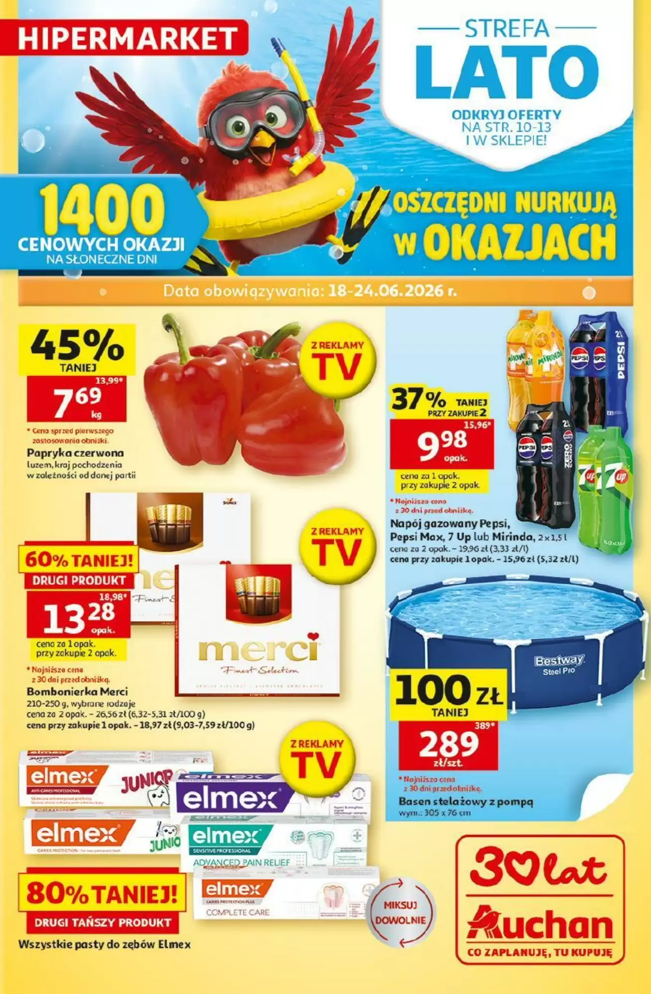 Auchan Gazetka 18.06.2026 - 24.06.2026