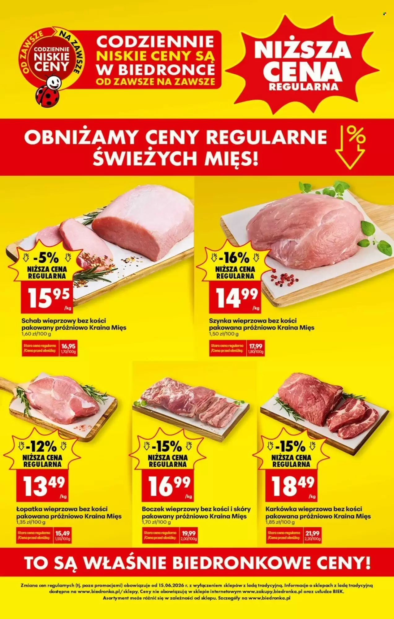 Biedronka Gazetka 15.06.2026 - 17.06.2026