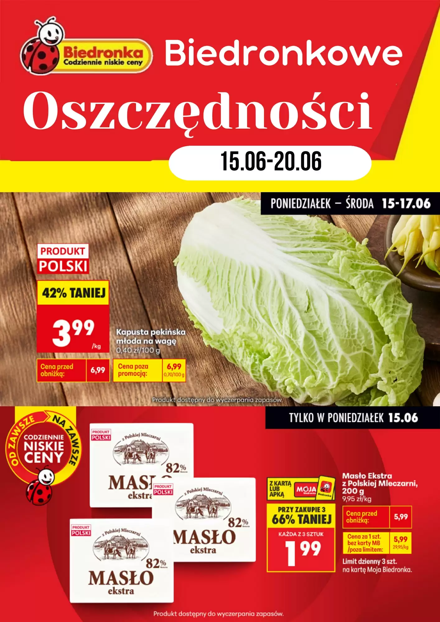 Biedronka Gazetka 15.06.2026 - 20.06.2026
