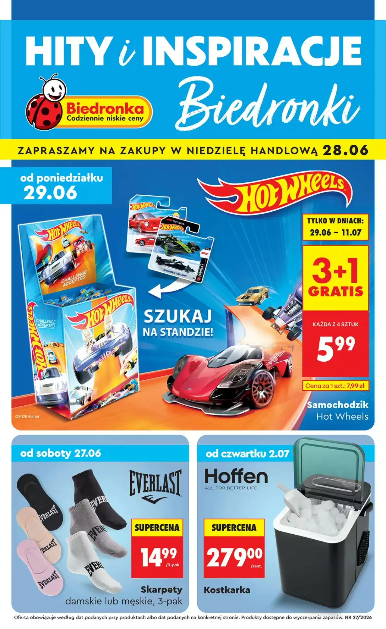 Biedronka Gazetka 27.06.2026 - 15.07.2026